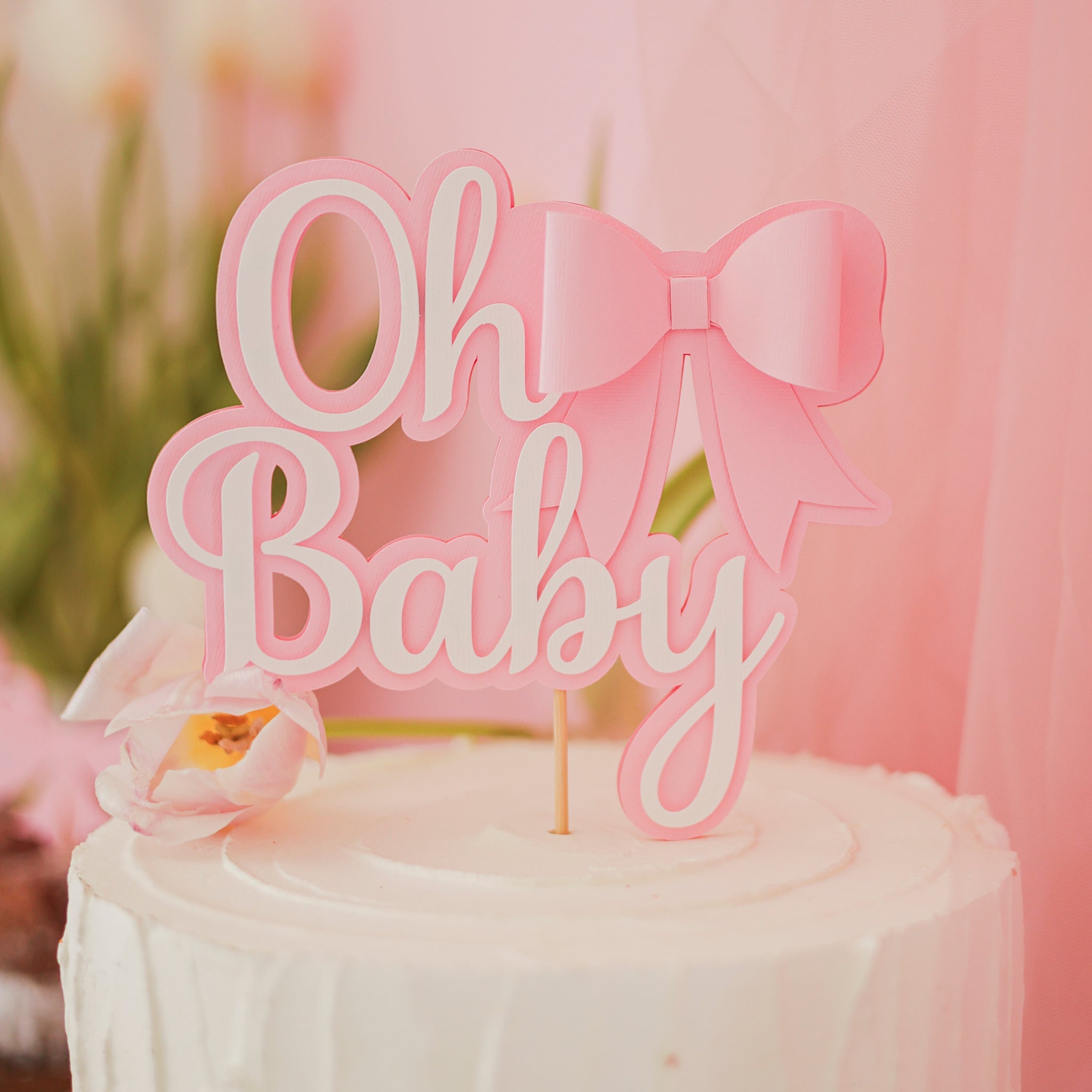 Bow Baby Shower