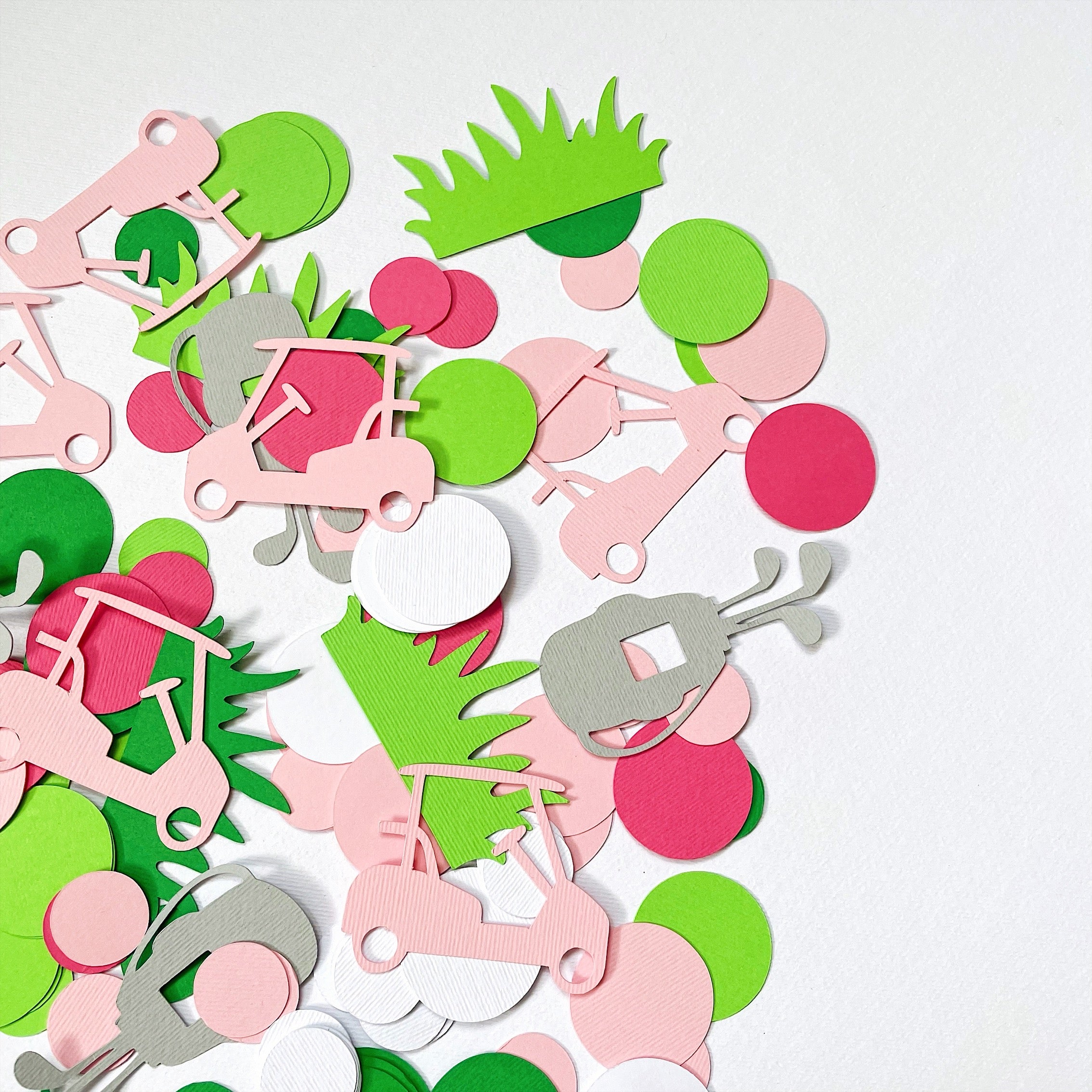 Golf Gorl Confetti Hole in One First Birthday Golf Baby Shower Decorations