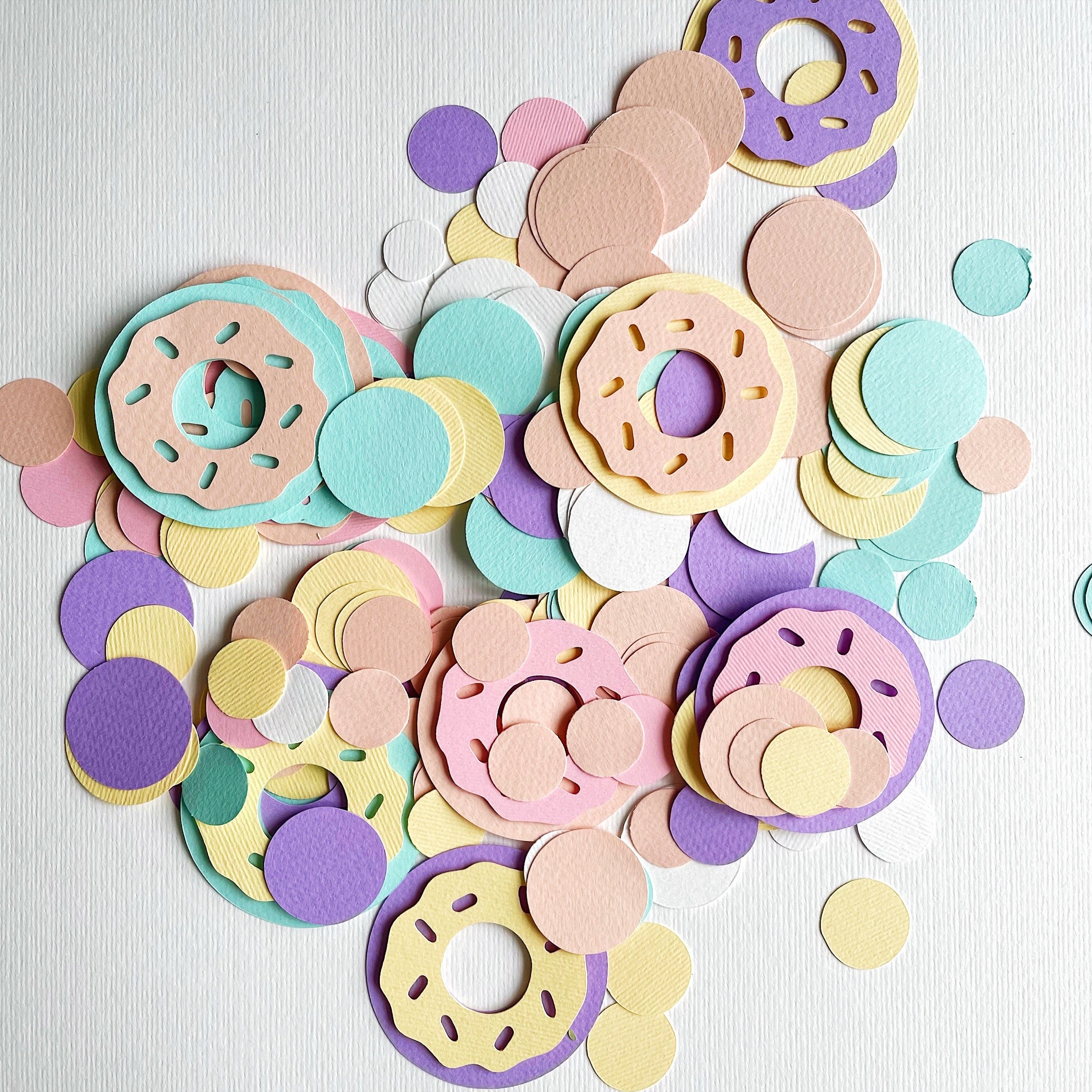 Donuts Confetti Two Sweet Birthday Donuts Baby Shower Decorations Sweet Celebration