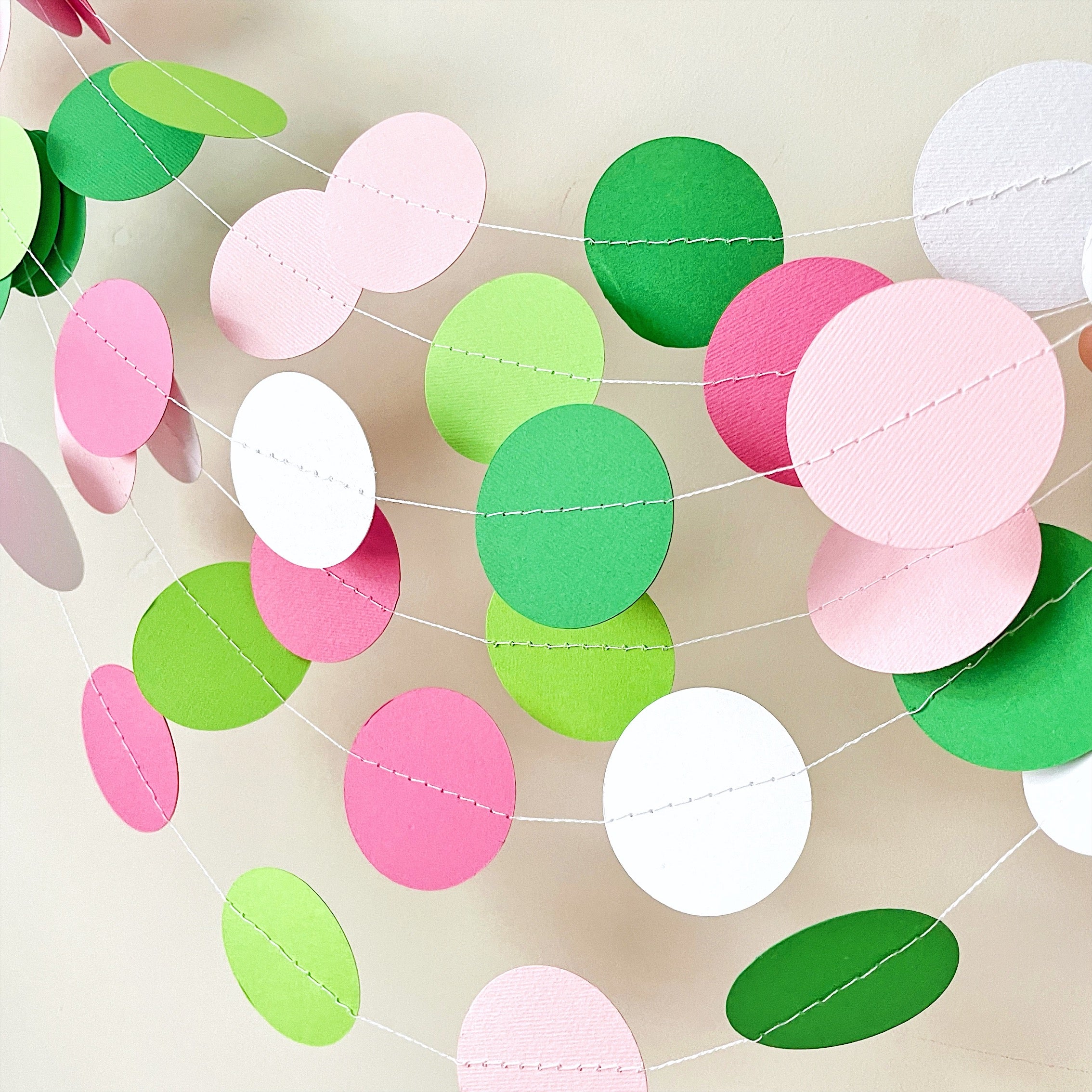 Golf Birthday Garland Hole in One Girl First Birthday Decorations