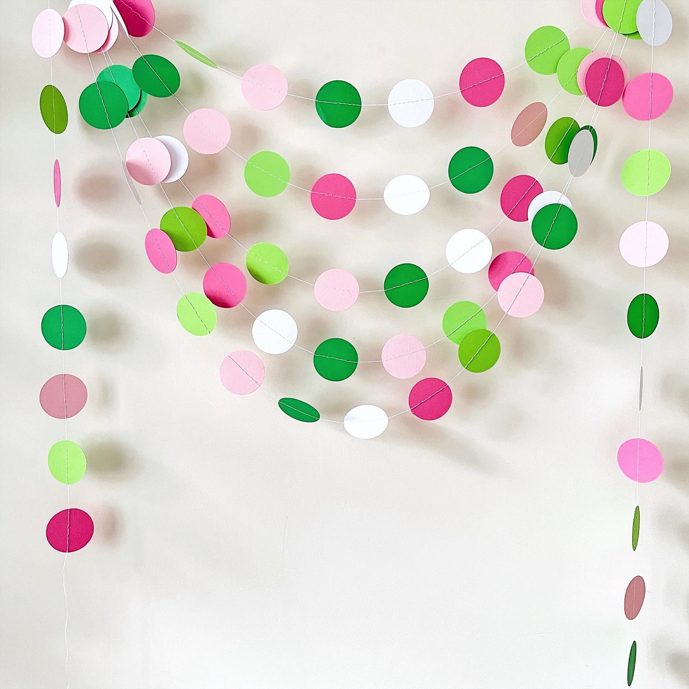 Golf Birthday Garland Hole in One Girl First Birthday Decorations