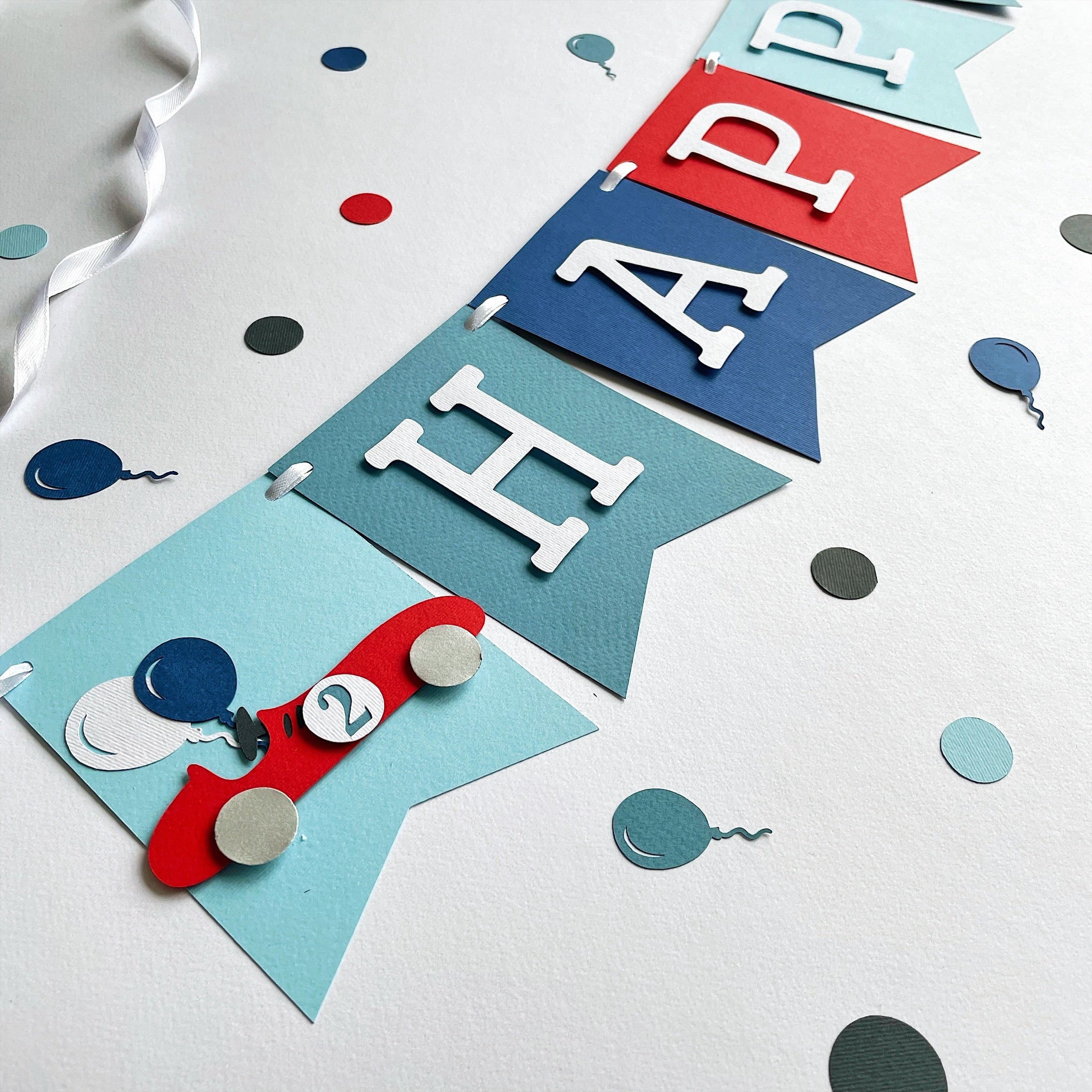 Race Car First Birthday Banner Race Car Theme Party Decorations