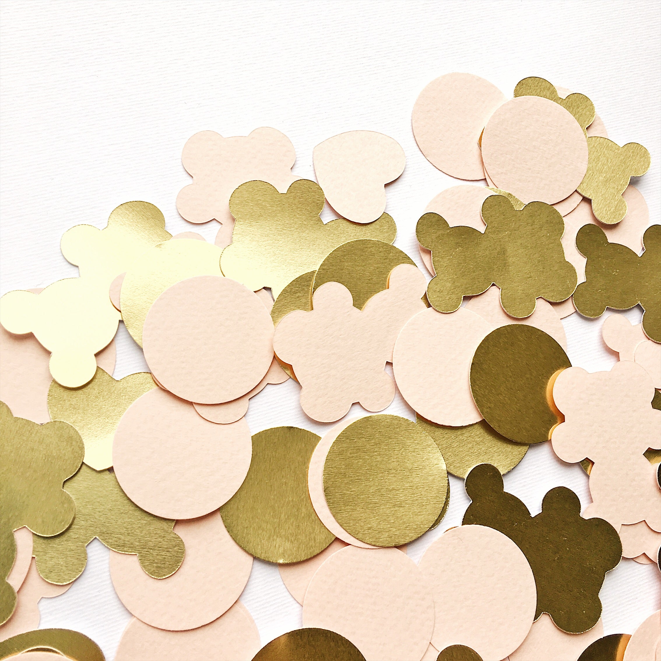 Teddy Bear Paper Confetti Bear Birthday Decor for Baby Shower