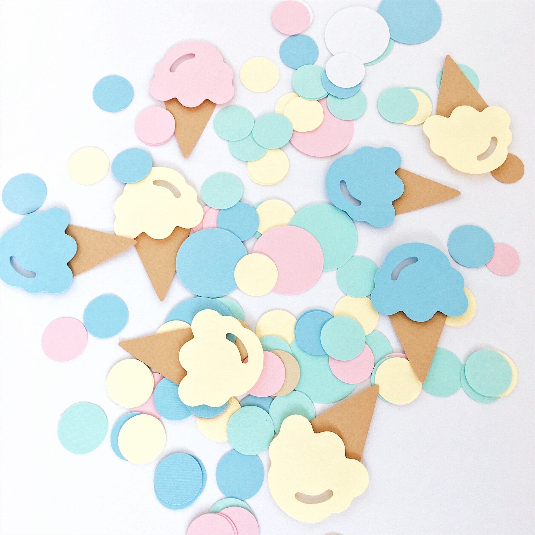 Ice Cream Confetti Ice Cream First Birthday Ice Cream Baby Shower Decorations Ice Cream theme Ice Cream Shoppe Birthday Party Ice cream truck Birthday Party Sweet One Summer Birthday