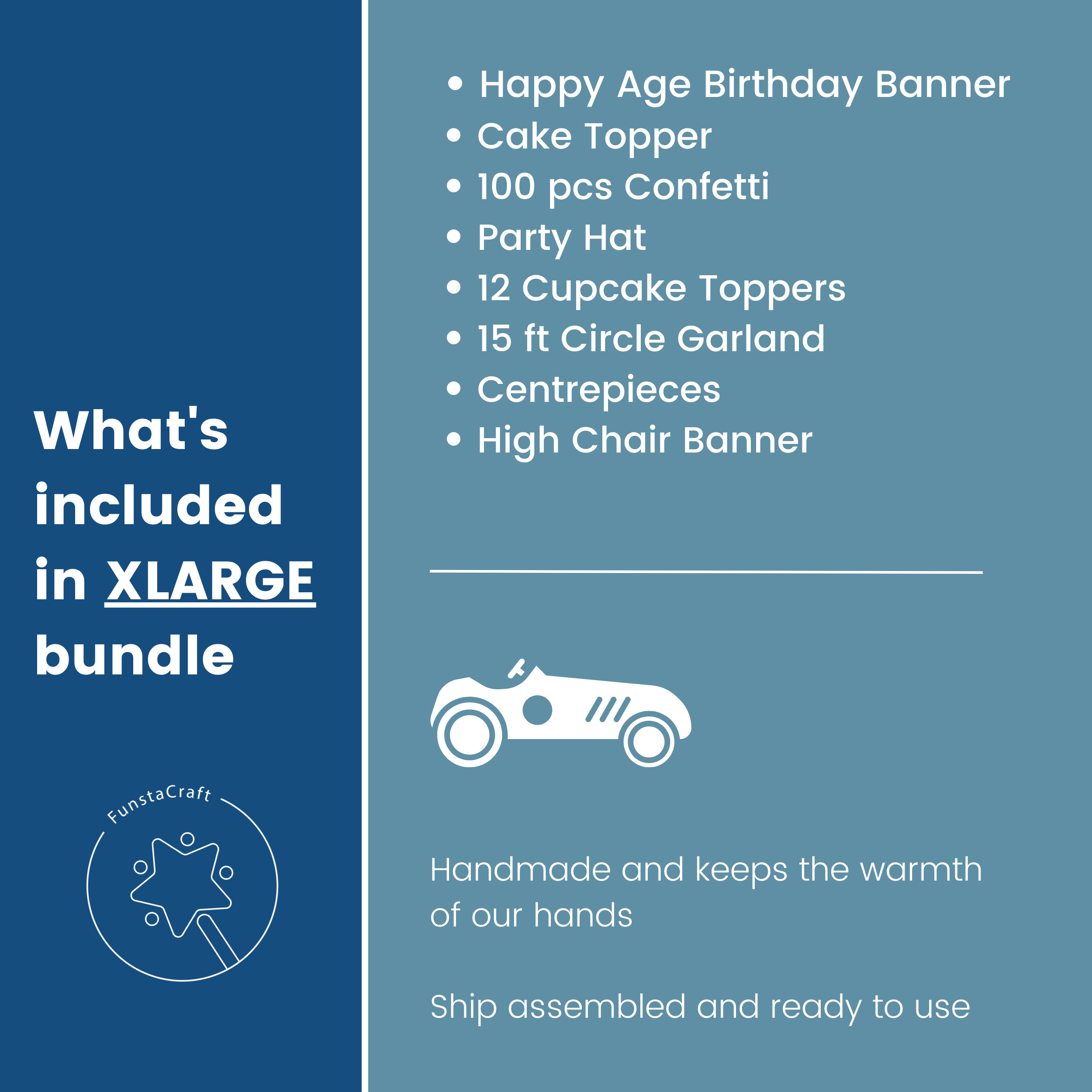 Race Car Birthday Bundle: Zoom into Birthday Excitement!