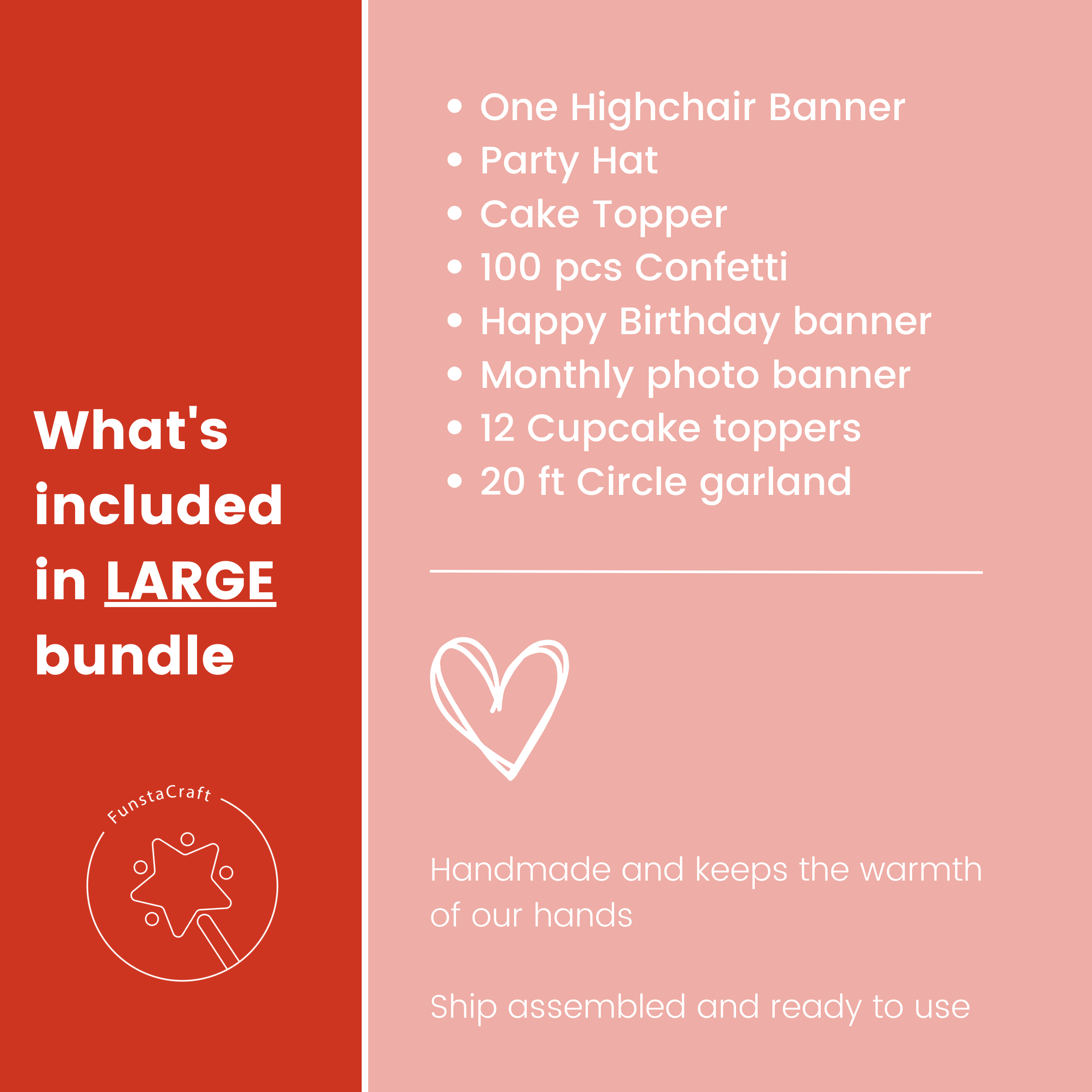 Valentine 1st Birthday Party Bundle
