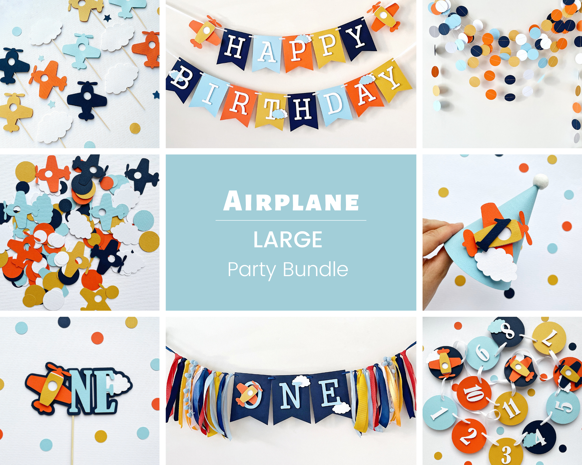 Airplane Large Bundle Party