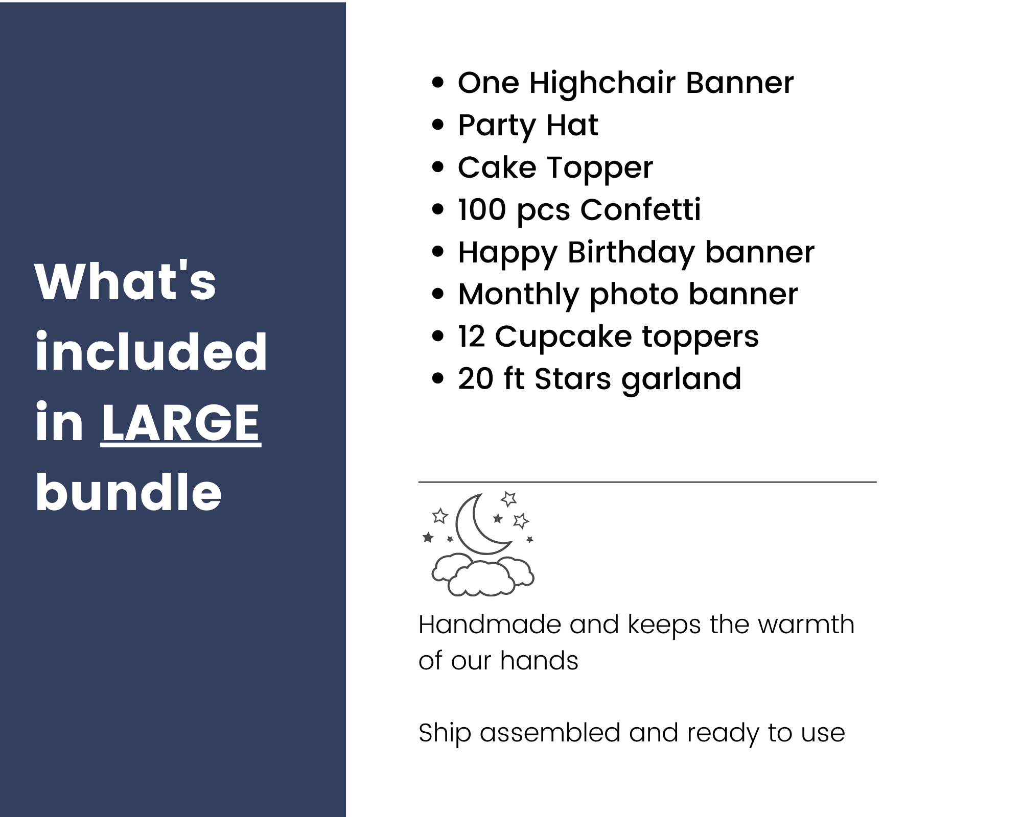 Moon Star Boy 1st Birthday Party Bundle First Birthday Decorations  Love You to the Moon and Back theme Moon Star Party decorations