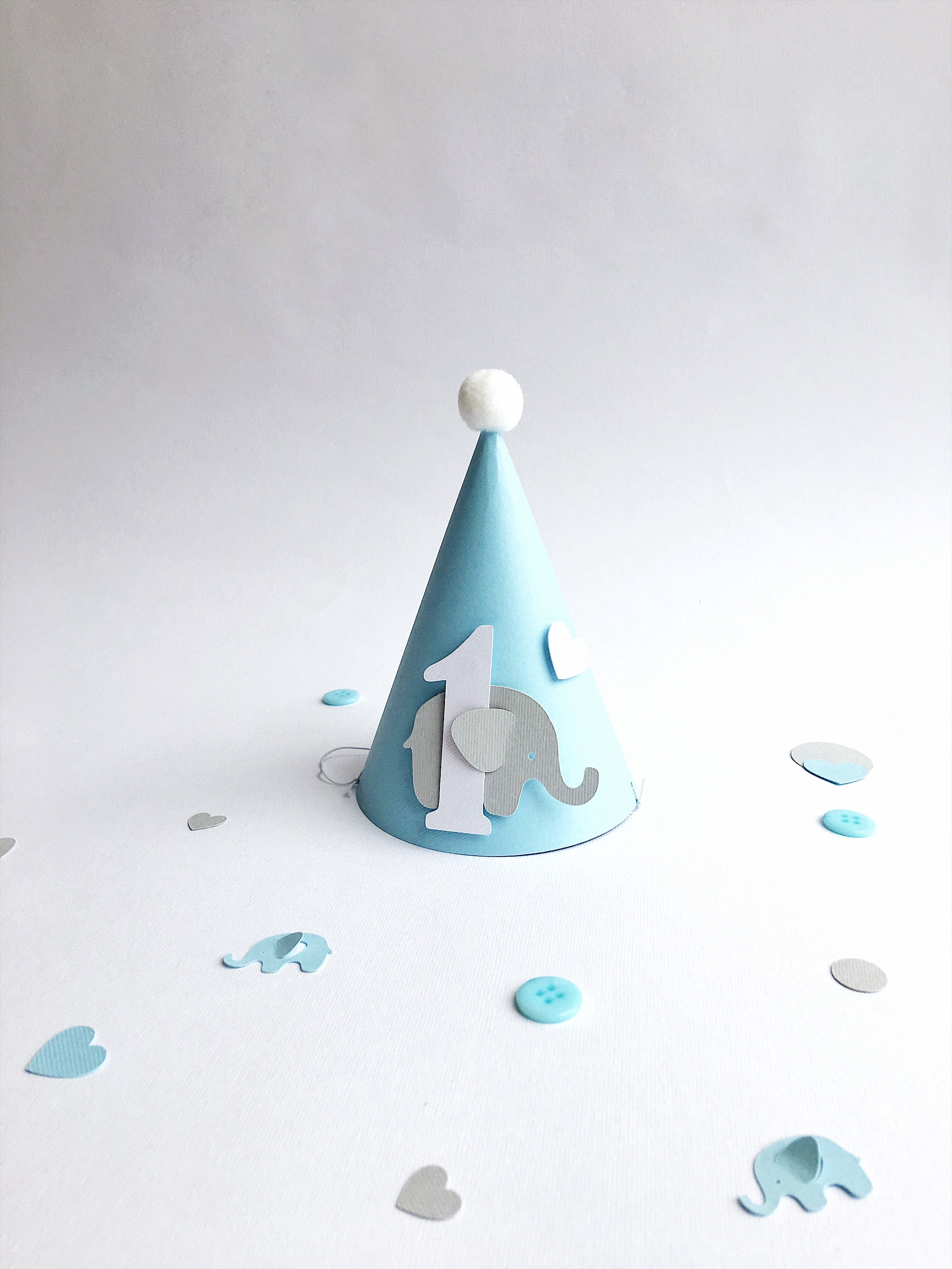 Elephant Party Hat Elephant 1st Happy Birthday Decorations Elephant Theme Party
