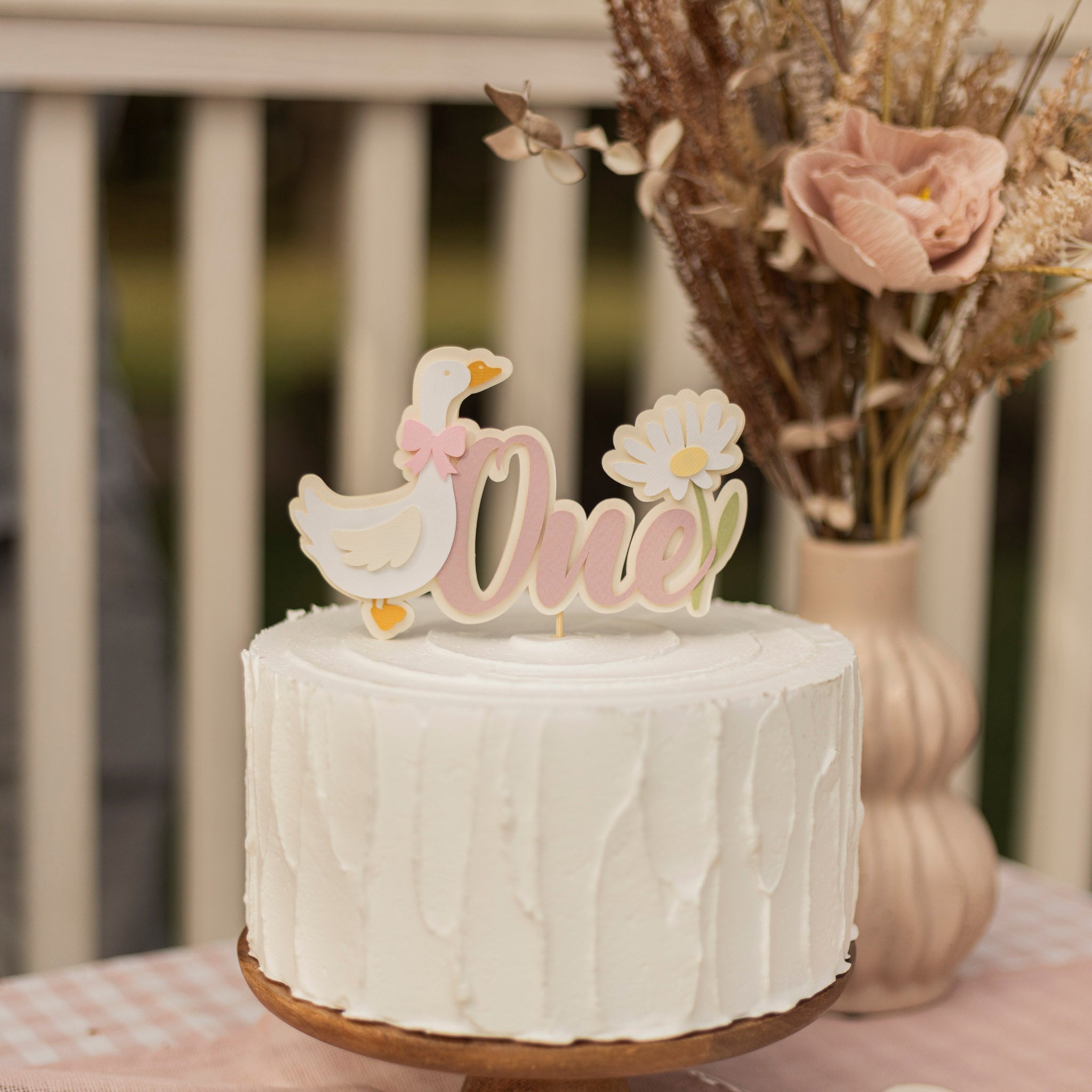 One Silly Goose Topper, Goose 1st Birthday