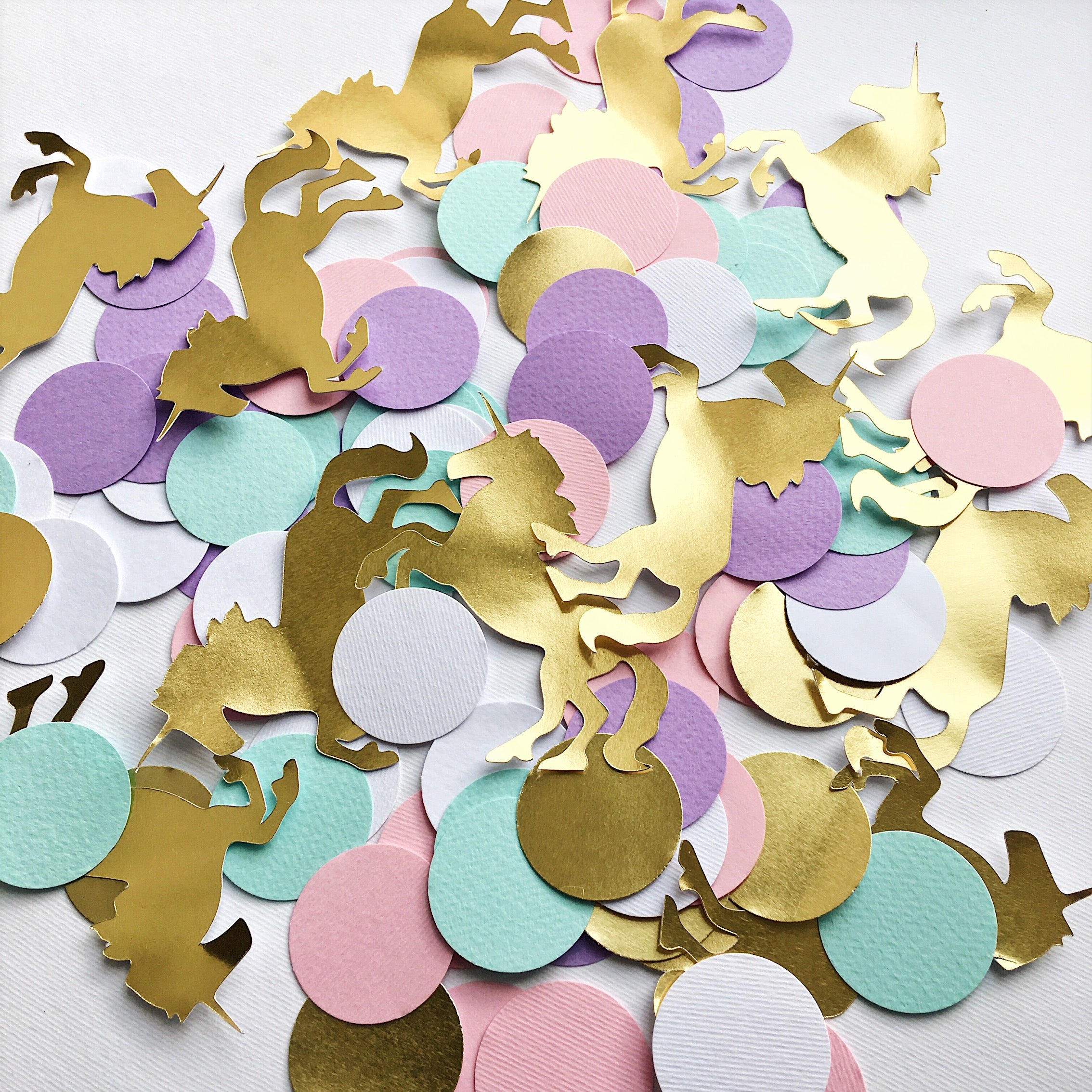 Unicorn Confetti Unicorn First Birthday Rainbow 1st Birthday
