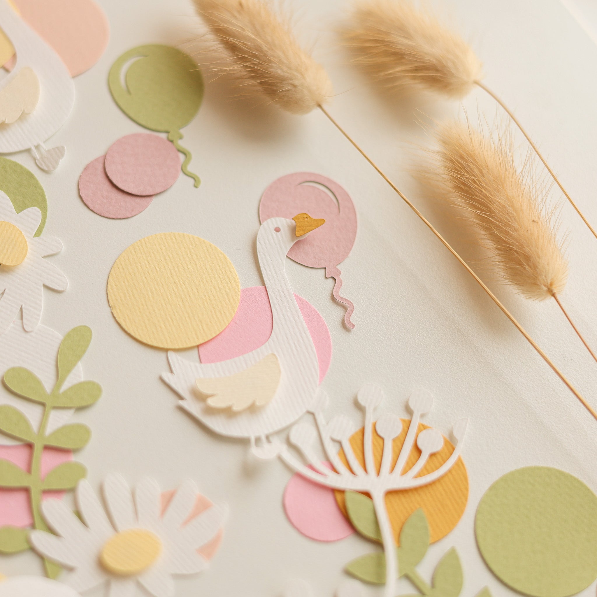 One Silly Goose Confetti intage Goose Birthday party