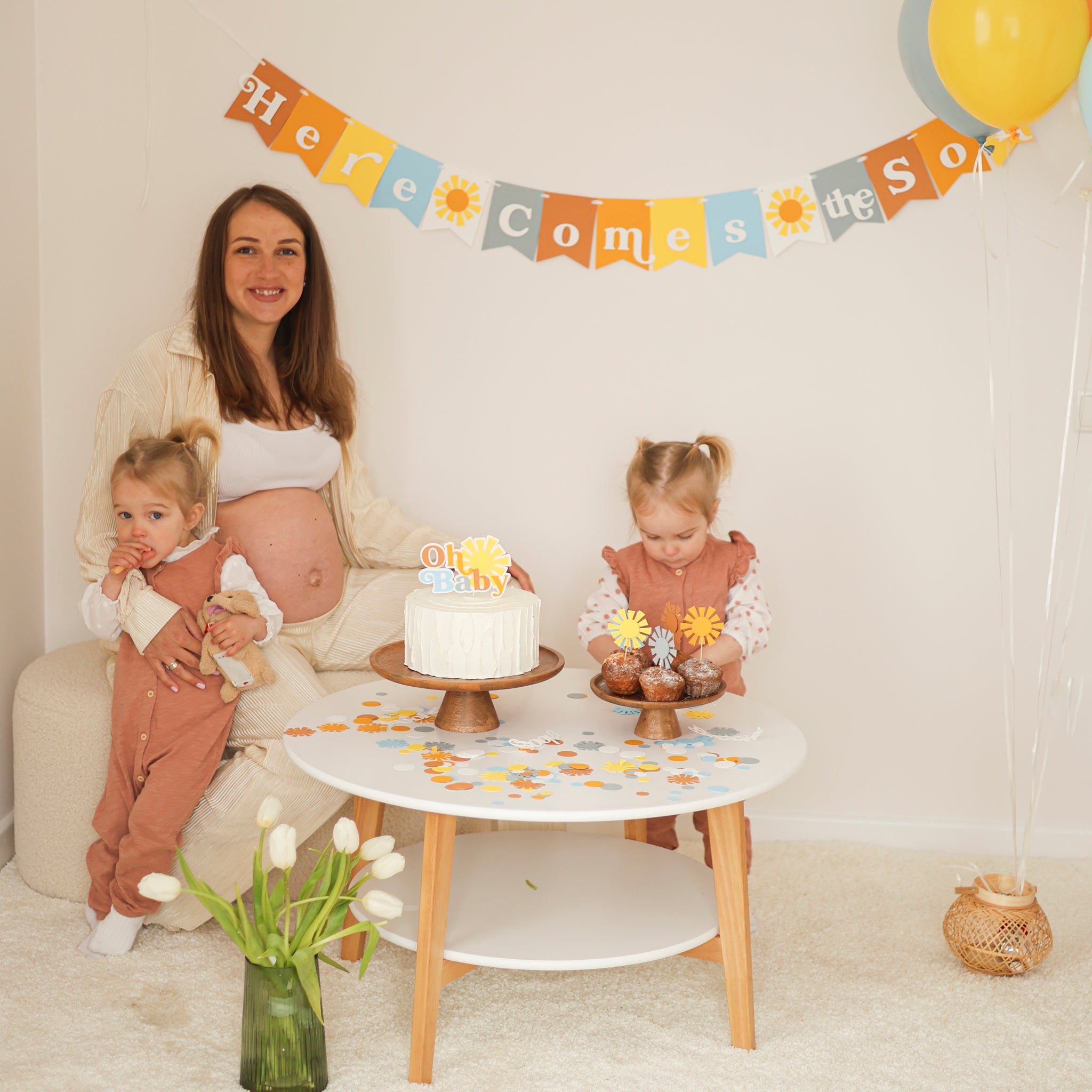 Here Comes The Son - Baby Shower & 1st Birthday Decor