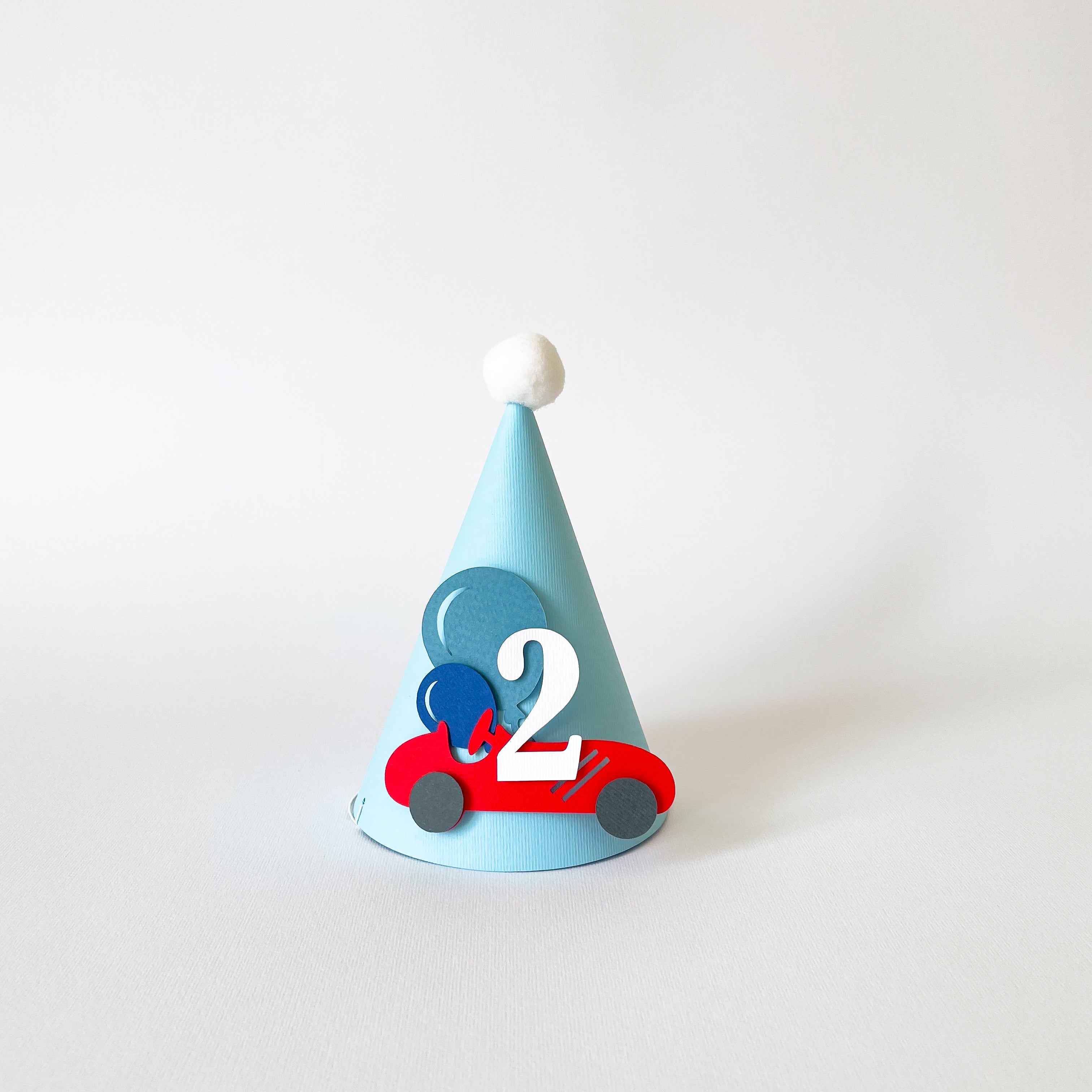 Race Car Party Hat Vintage Race Car Birthday Party