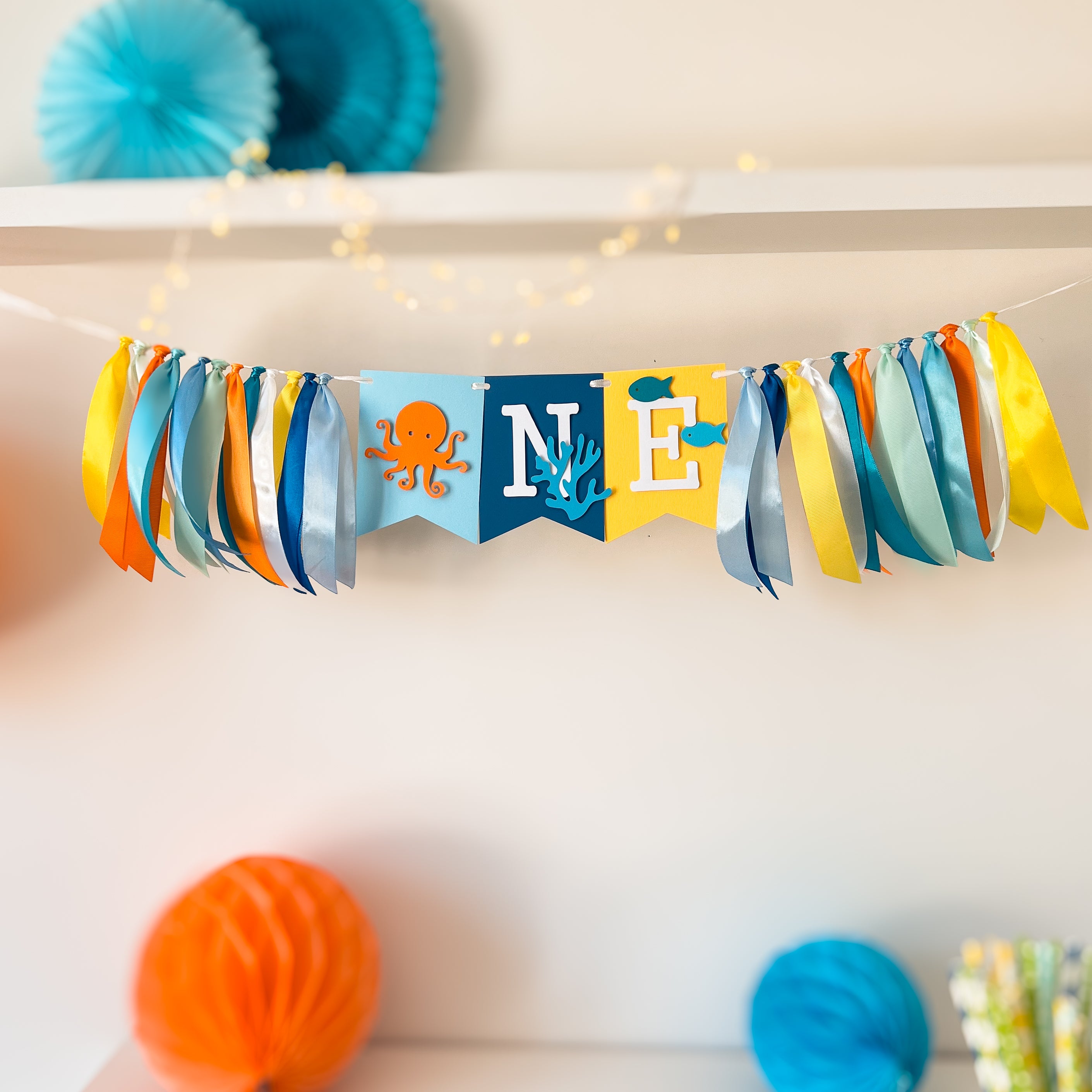 Under the Sea Highchair Banner