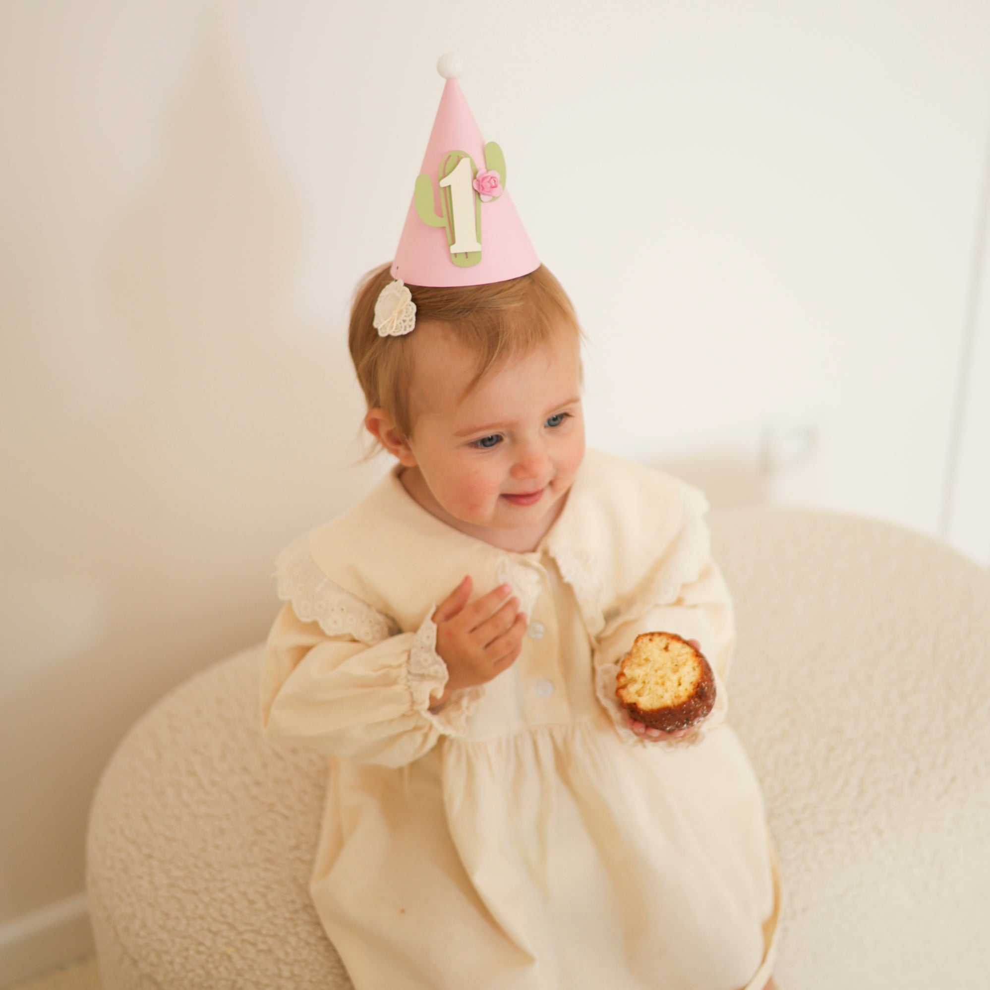 One Prickly Pair Party Hat, Cactus First Birthday, Twin Girls Birthday