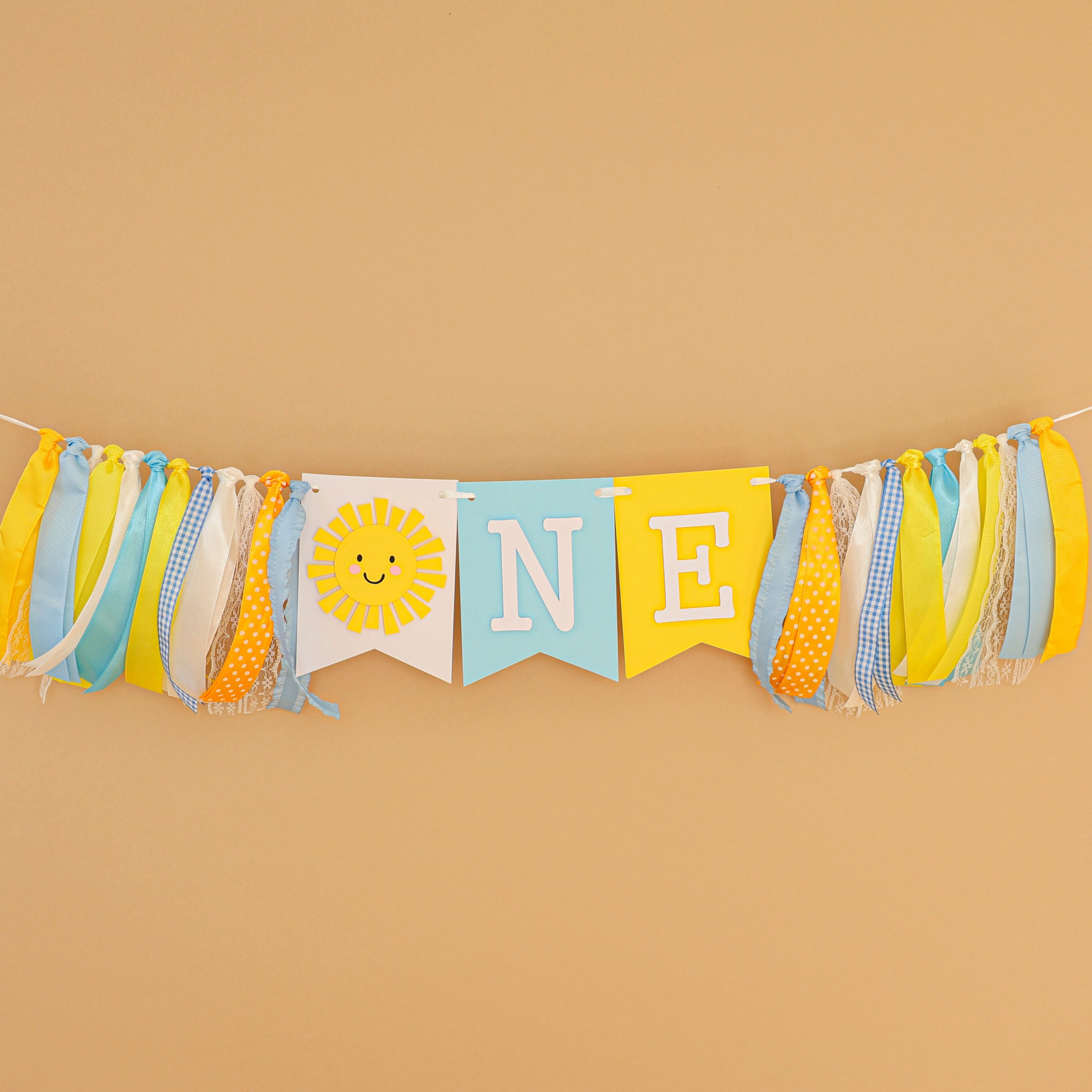 Sunshine High Chair Banner, You are my Sunshine, Sun 1st Birthday