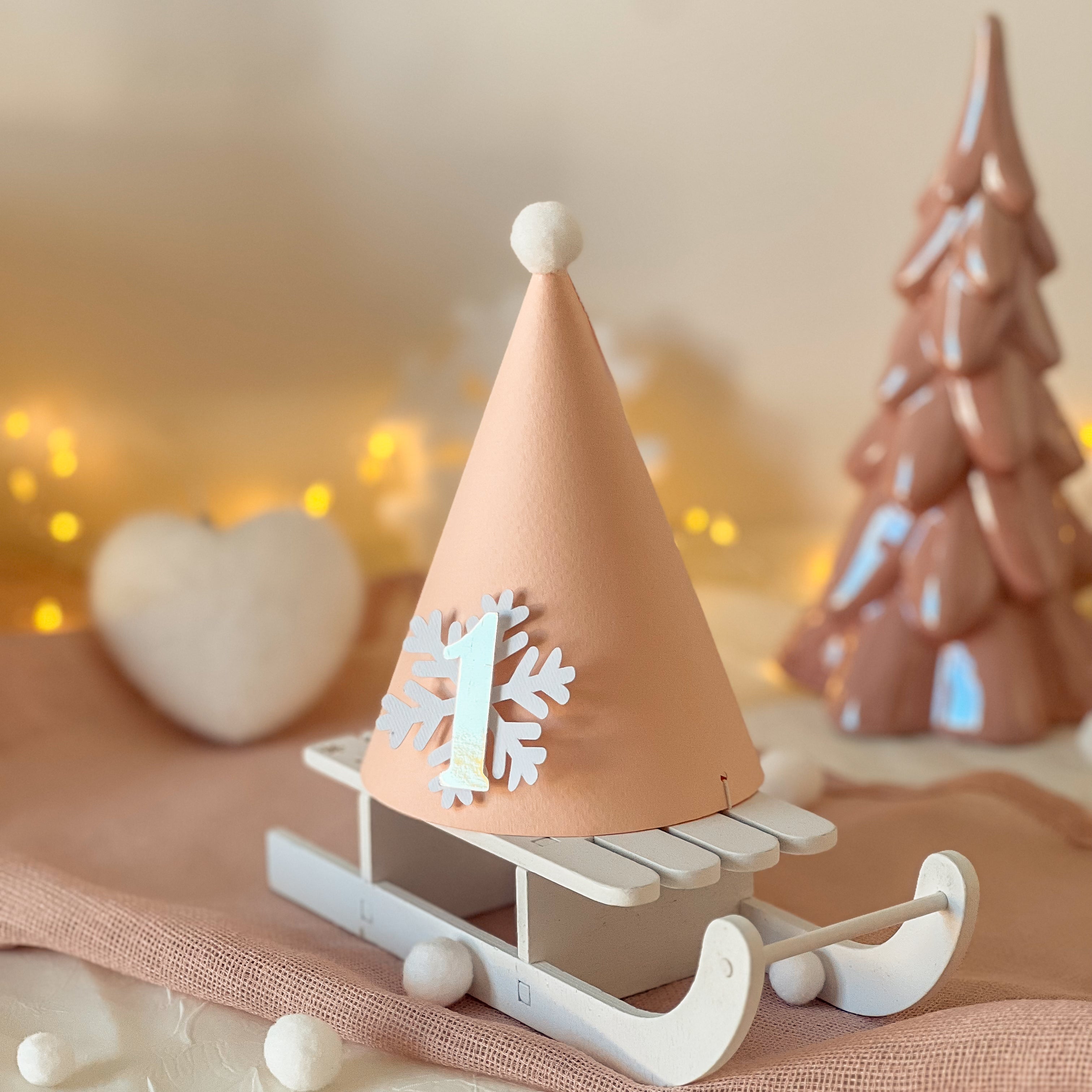 Snowflake One Party Hat Christmas Holiday Birthday Winter Birthday Party Oh What Fun it is to be One Winter Onederland party