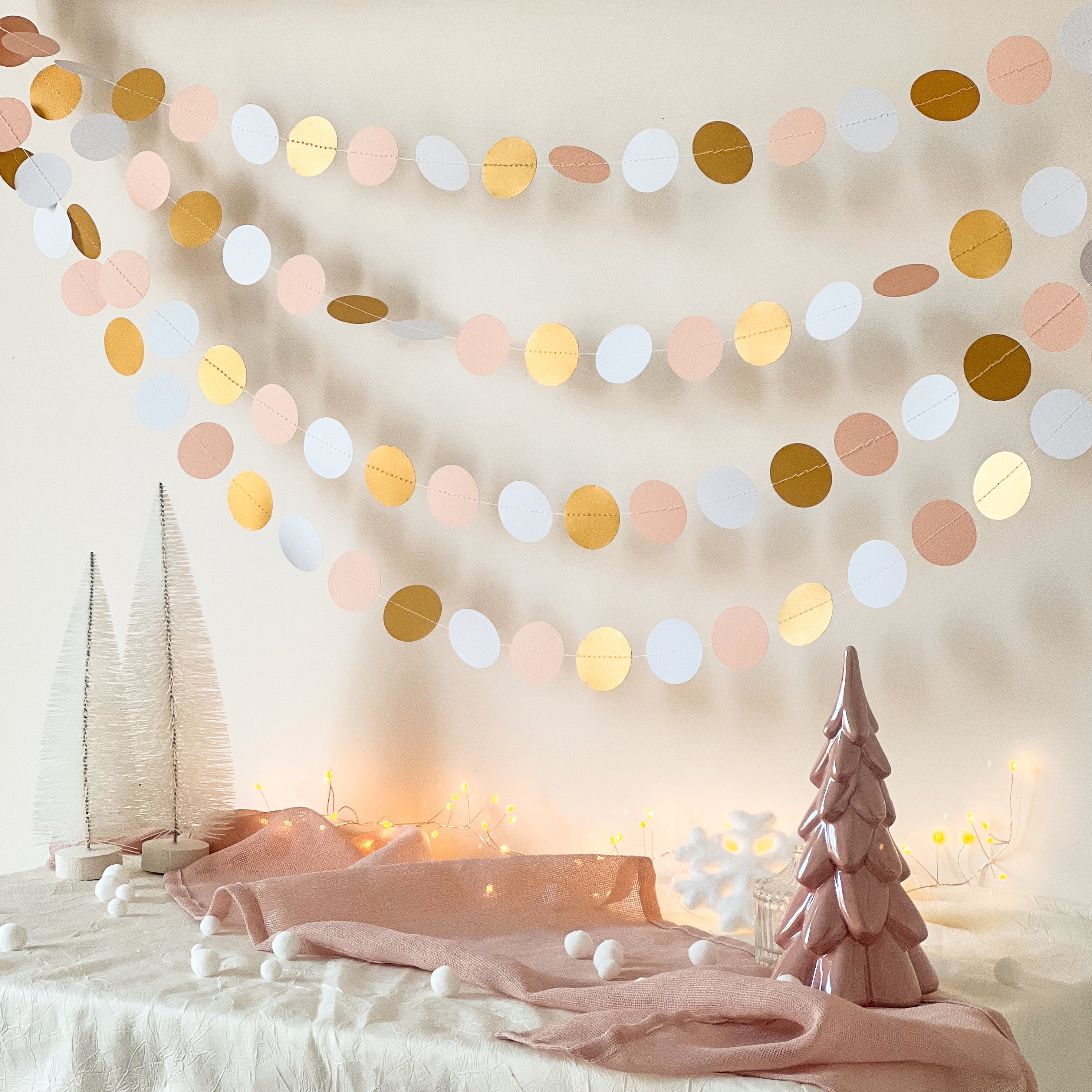 Winter Onederland Circle Garland Christmas Holiday Baby Shower Christmas Holiday Birthday Winter Baby Shower Winter Onederland Oh What Fun it is to be One