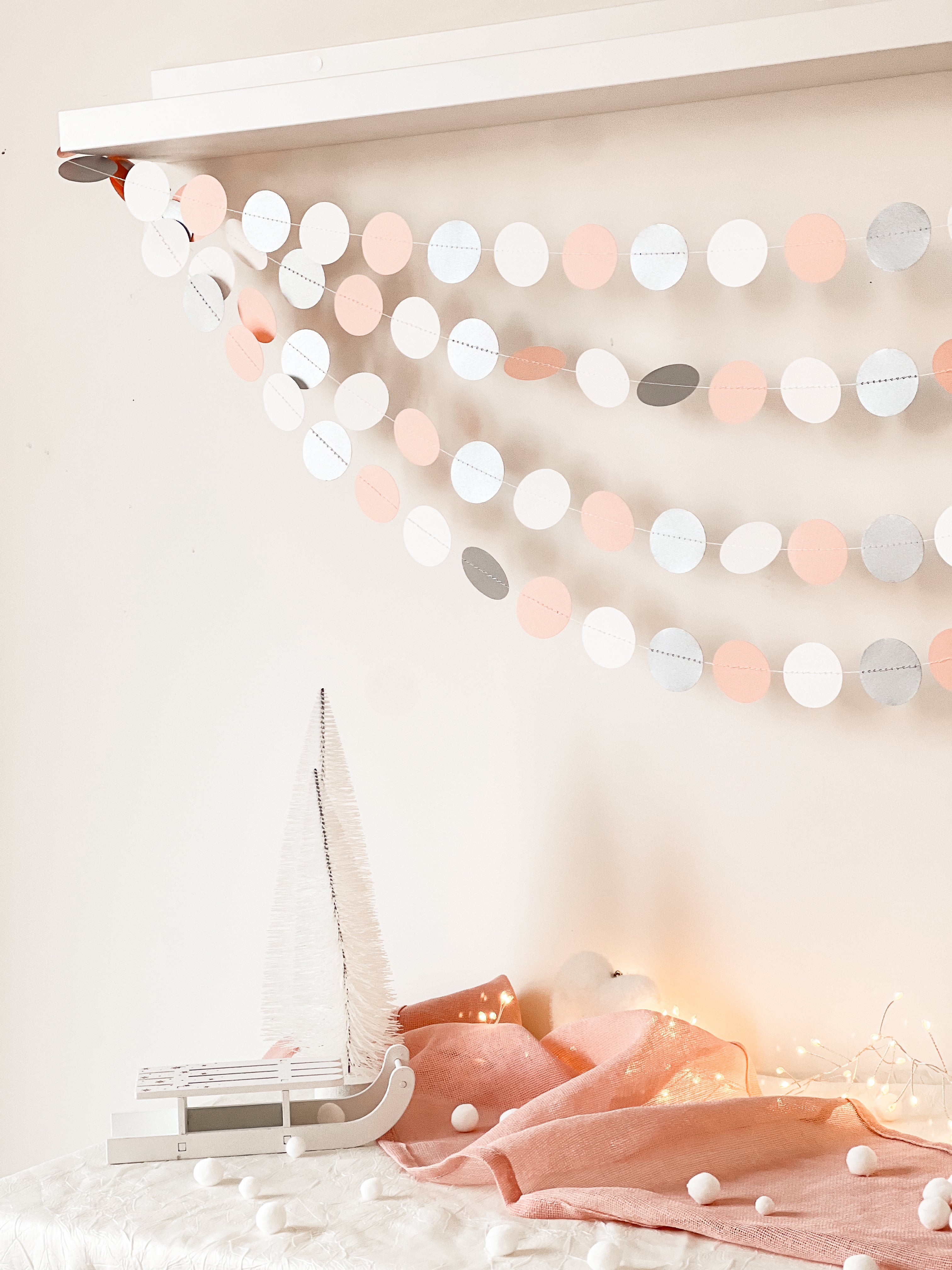 Winter Wonderland Baby Shower Garland Christmas Baby Shower Winter Wonderland