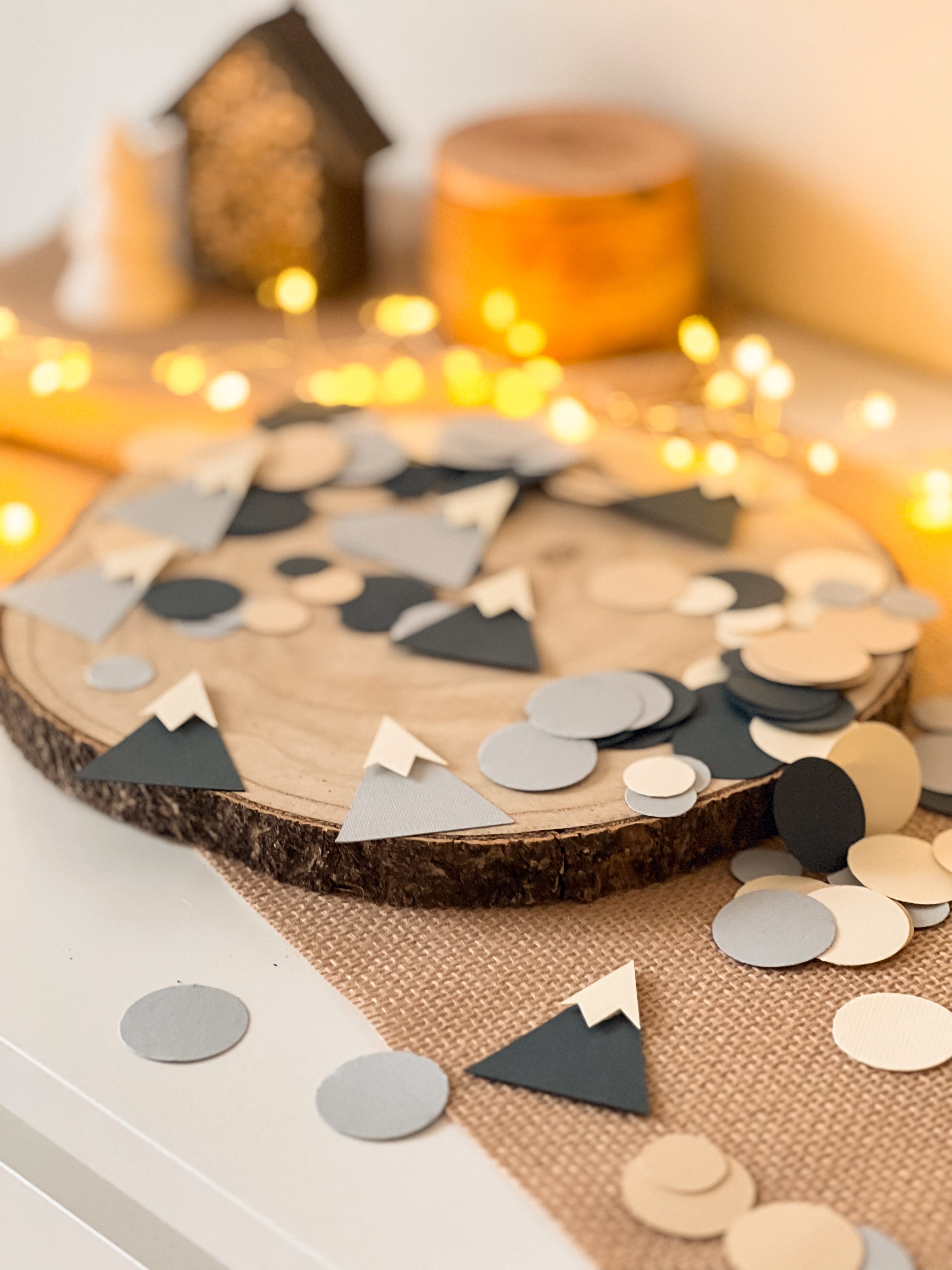 Mountain Theme Confetti Mountain 1st Birthday Decorations Mountain Baby Shower Adventure Awaits Party