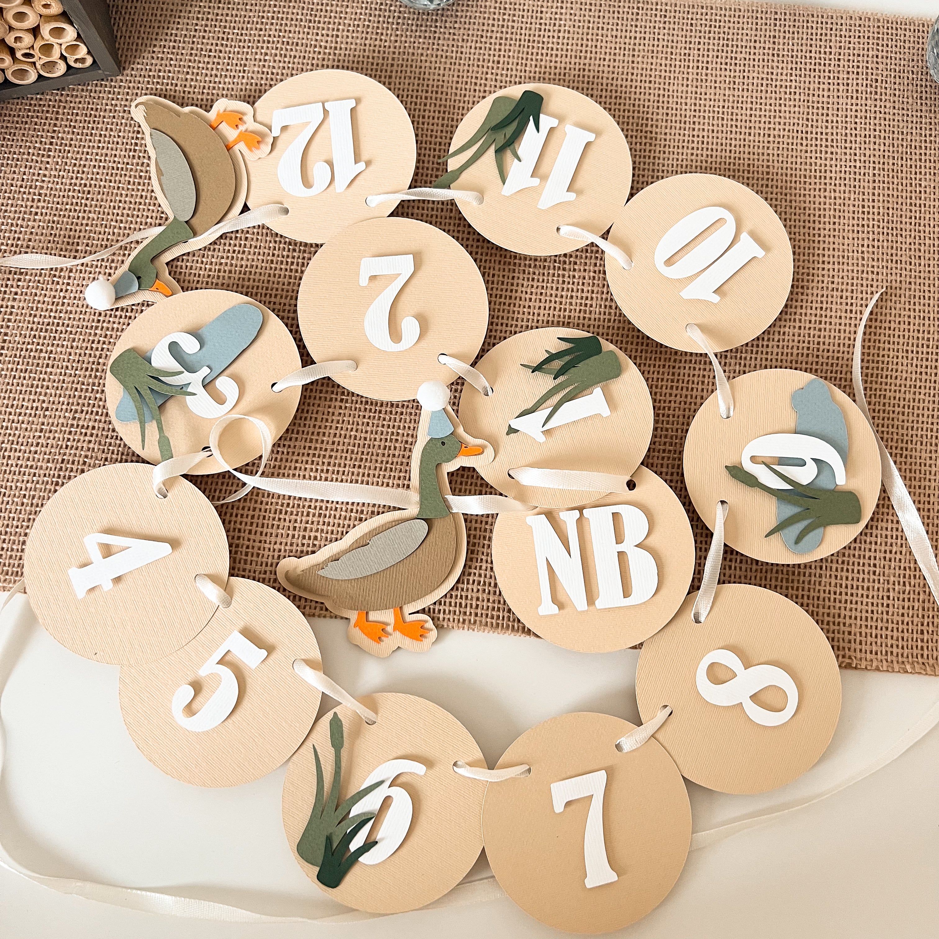 Lucky Duck 1st Birthday Decorations Duck Birthday Party One Lucky Duck Mallard Duck party Summer or Fall Birthday party