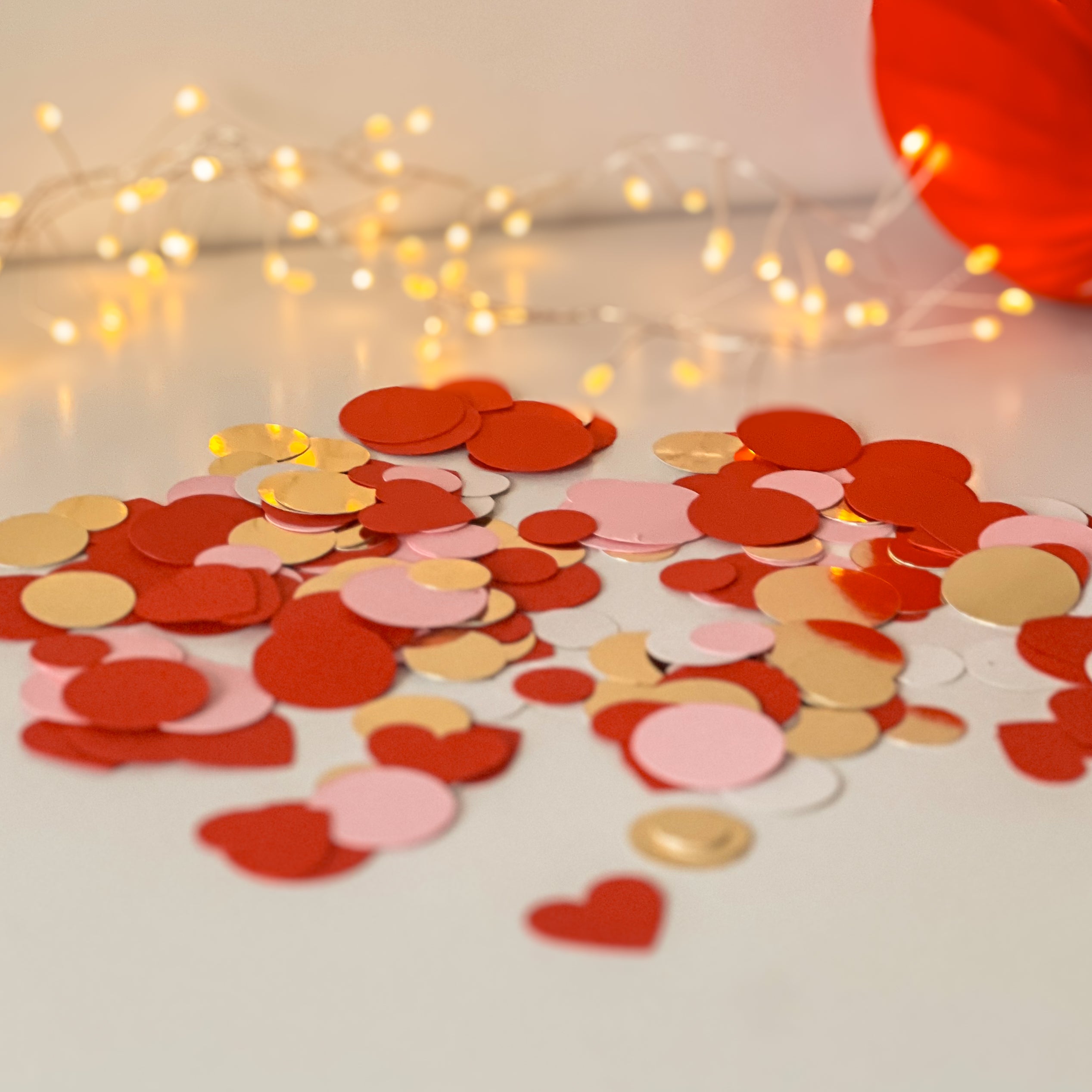 Sweetheart Paper Confetti Valentines Girl 1st Birthday Decorations Valentines Day Decor