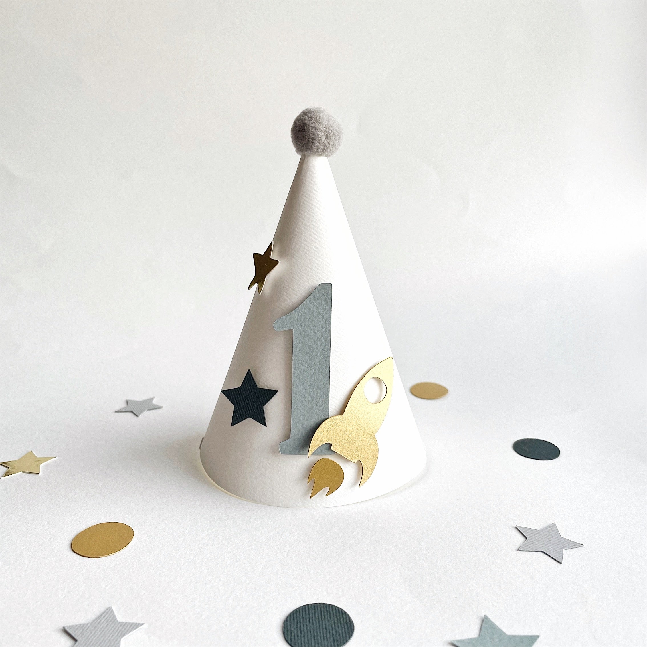 First Trip Around the Sun Birthday Party Hat Space 1st Birthday Decor One Birthday Party Around the Sun Party Decoration for 1 Year Birthday