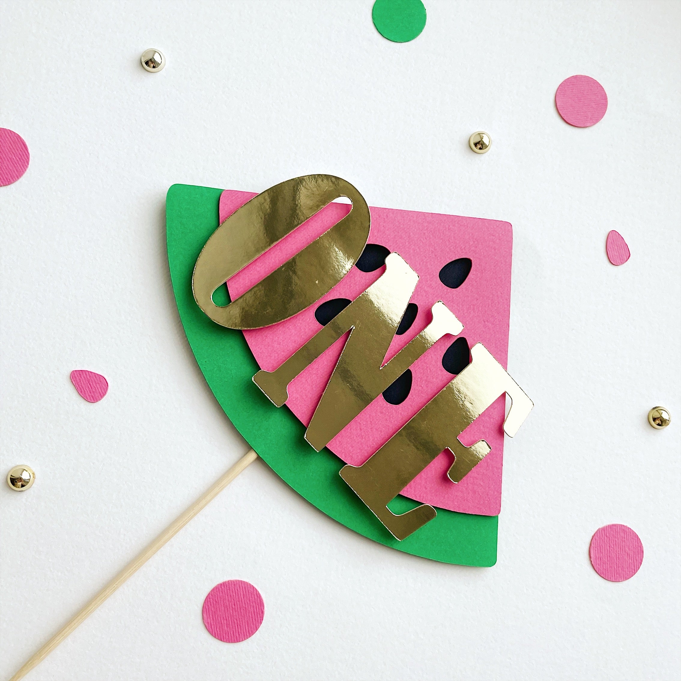 Watermelon Cake Topper Watermelon One Birthday Cake Topper Watermelon 1st Birthday Party Decorations Watermelon First Birthday Theme