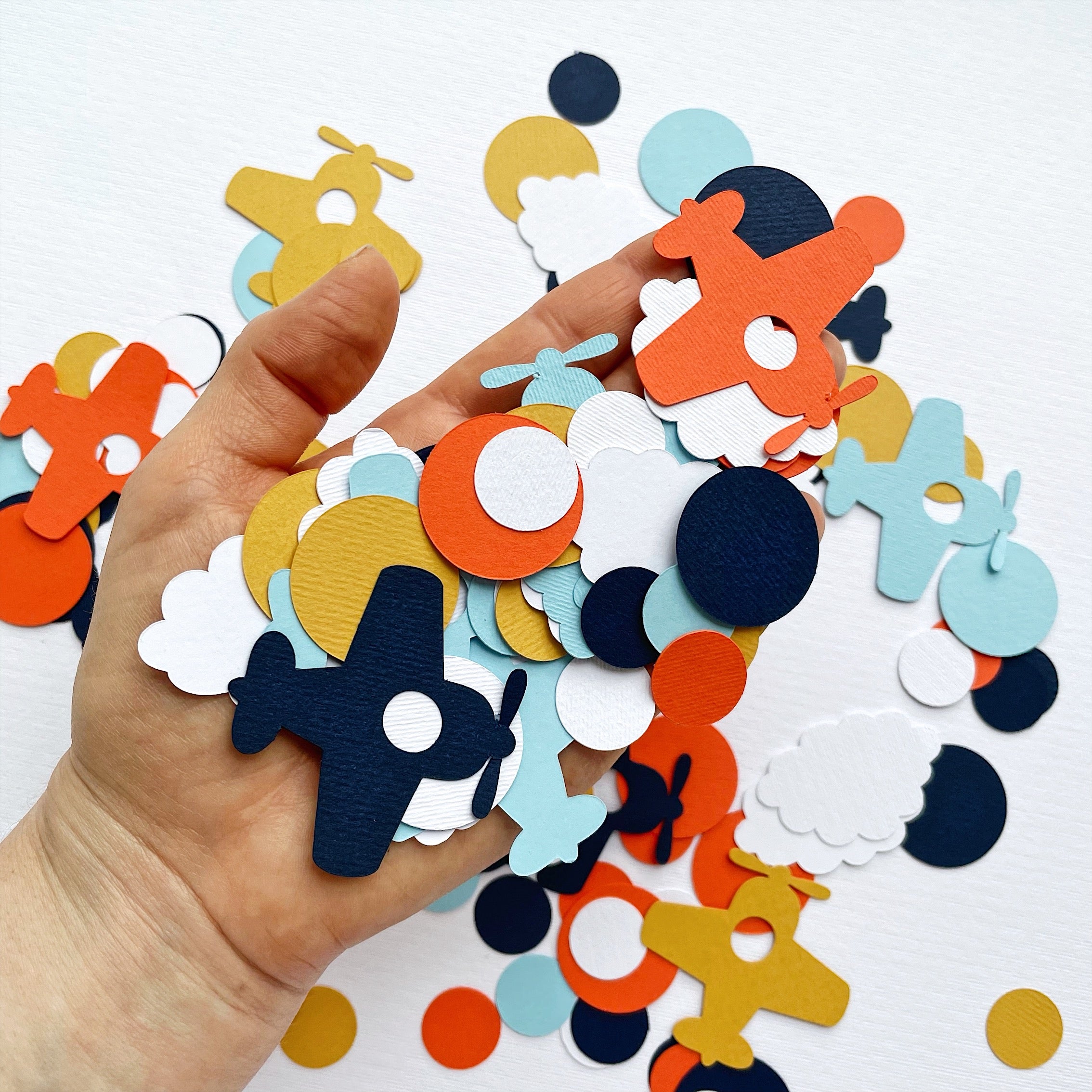 Airplane Table Confetti