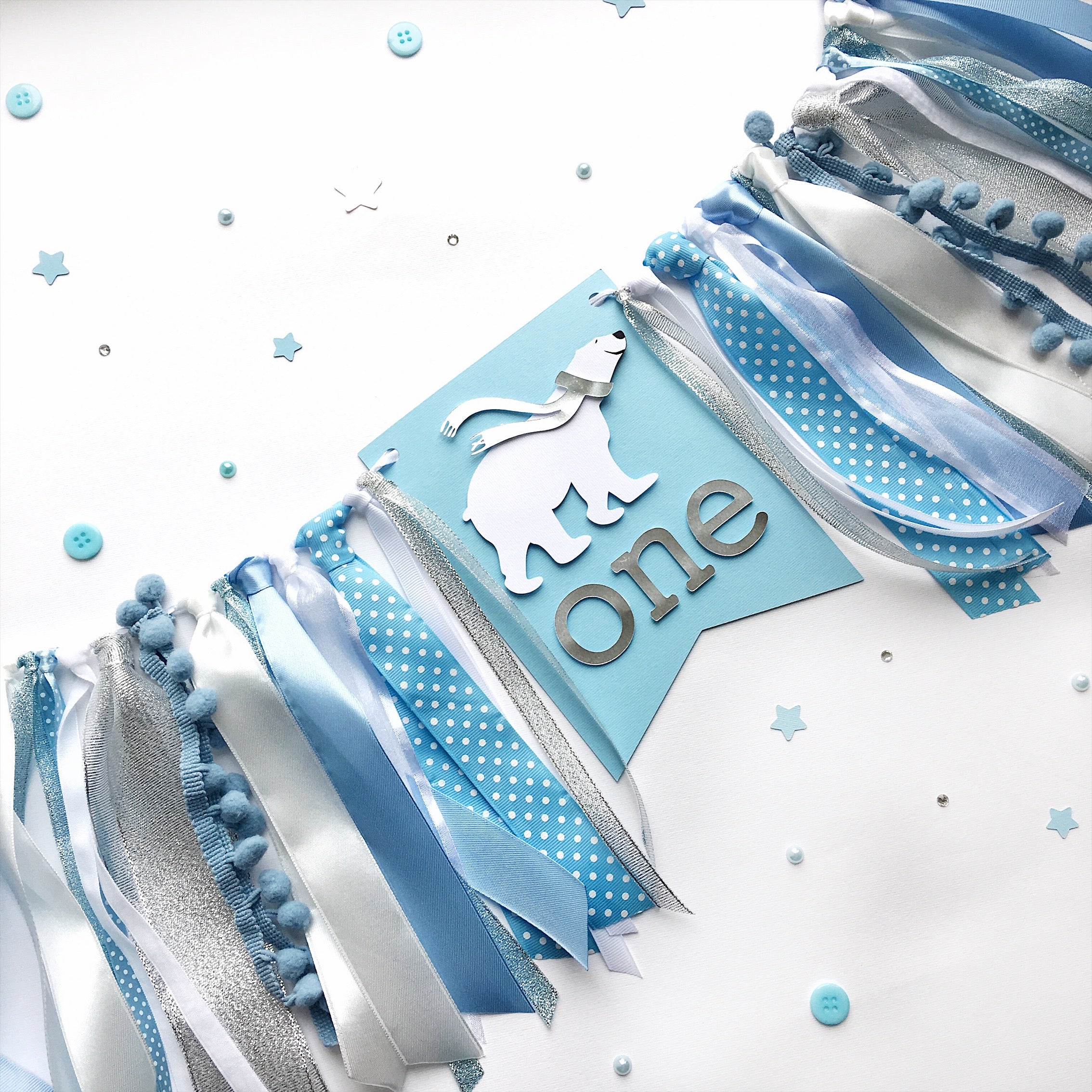 Polar Bear Highchair Banner