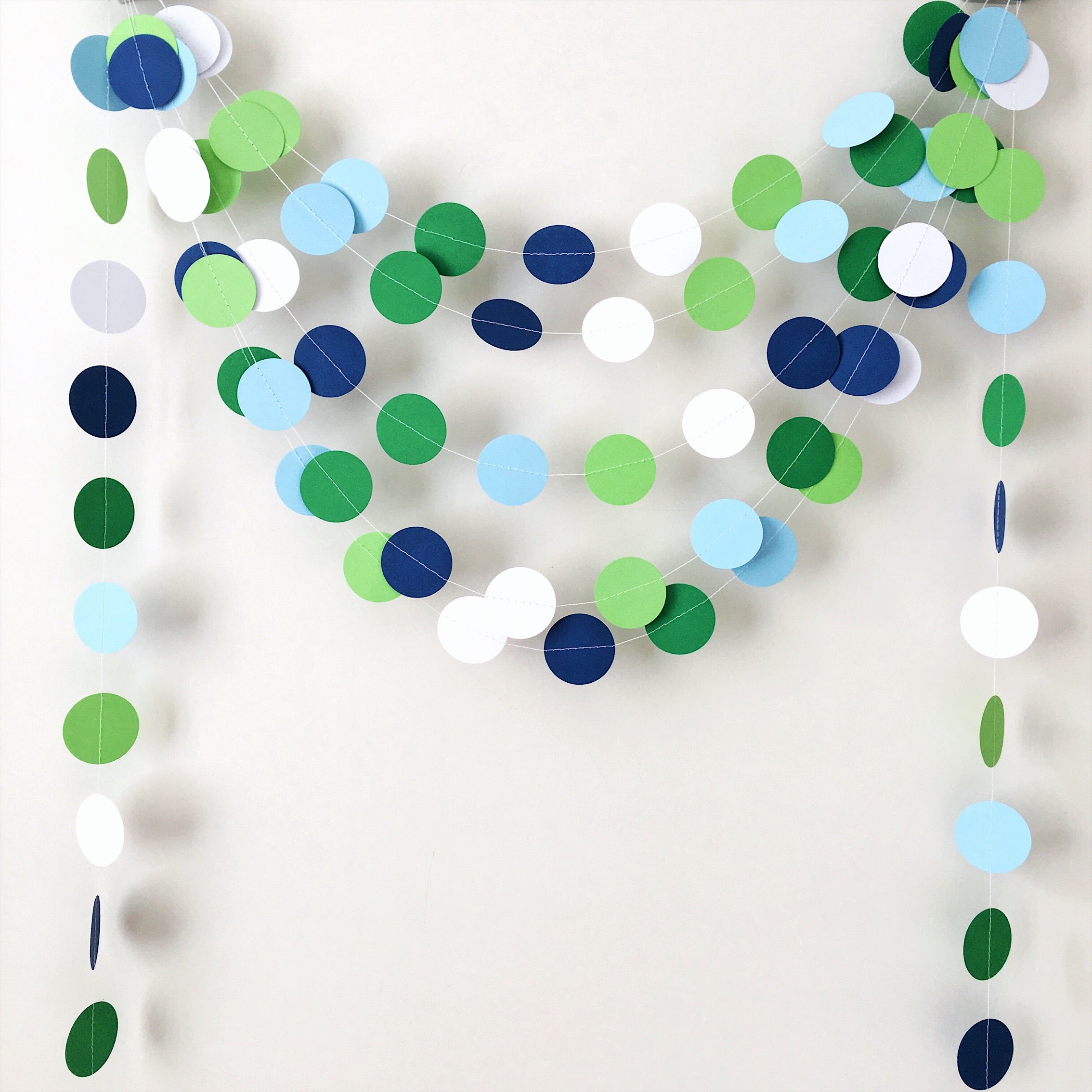 Golf Birthday Circle Garland