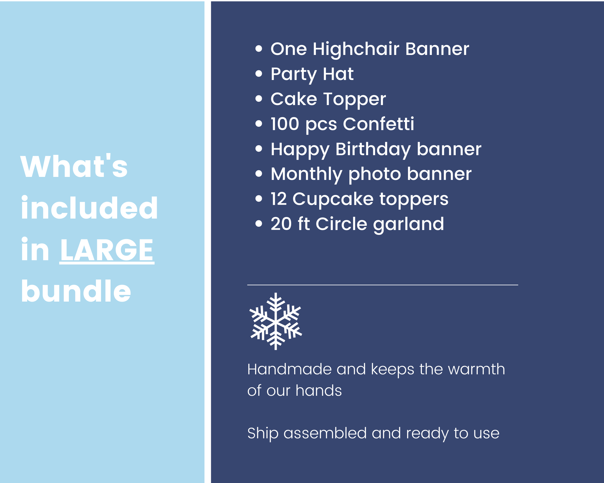 Boy Winter Onederland Party Bundle