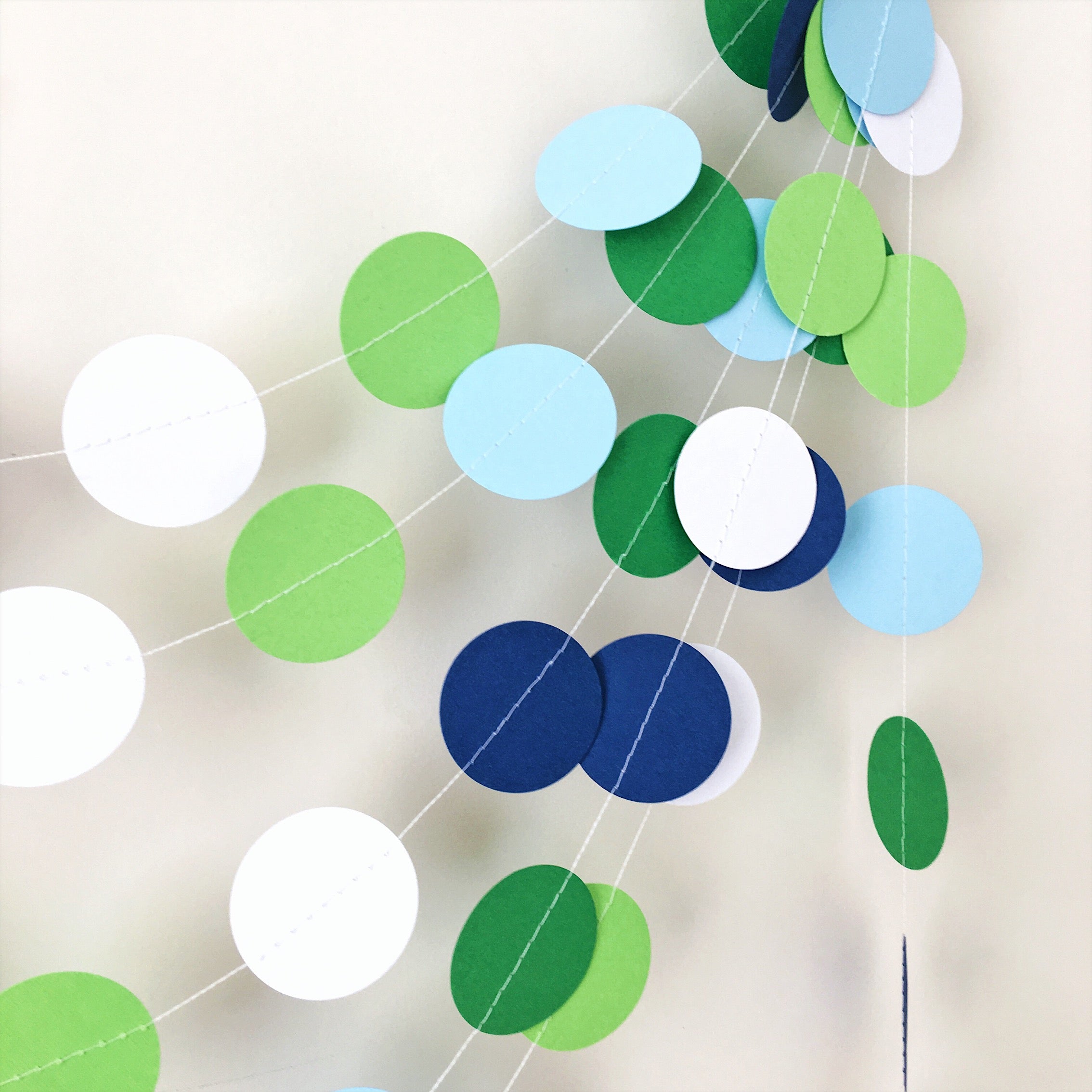 Golf Birthday Circle Garland