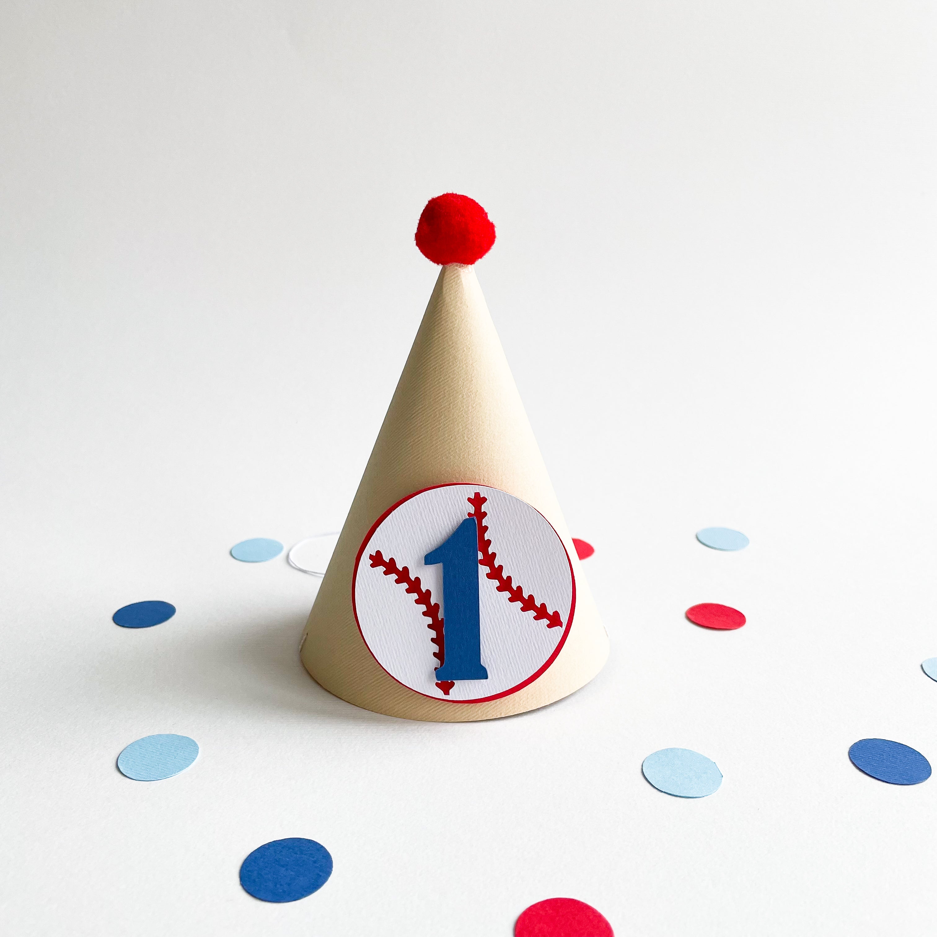 Baseball One Party Hat Baseball 1st Birthday Decorations Baseball Birthday Party