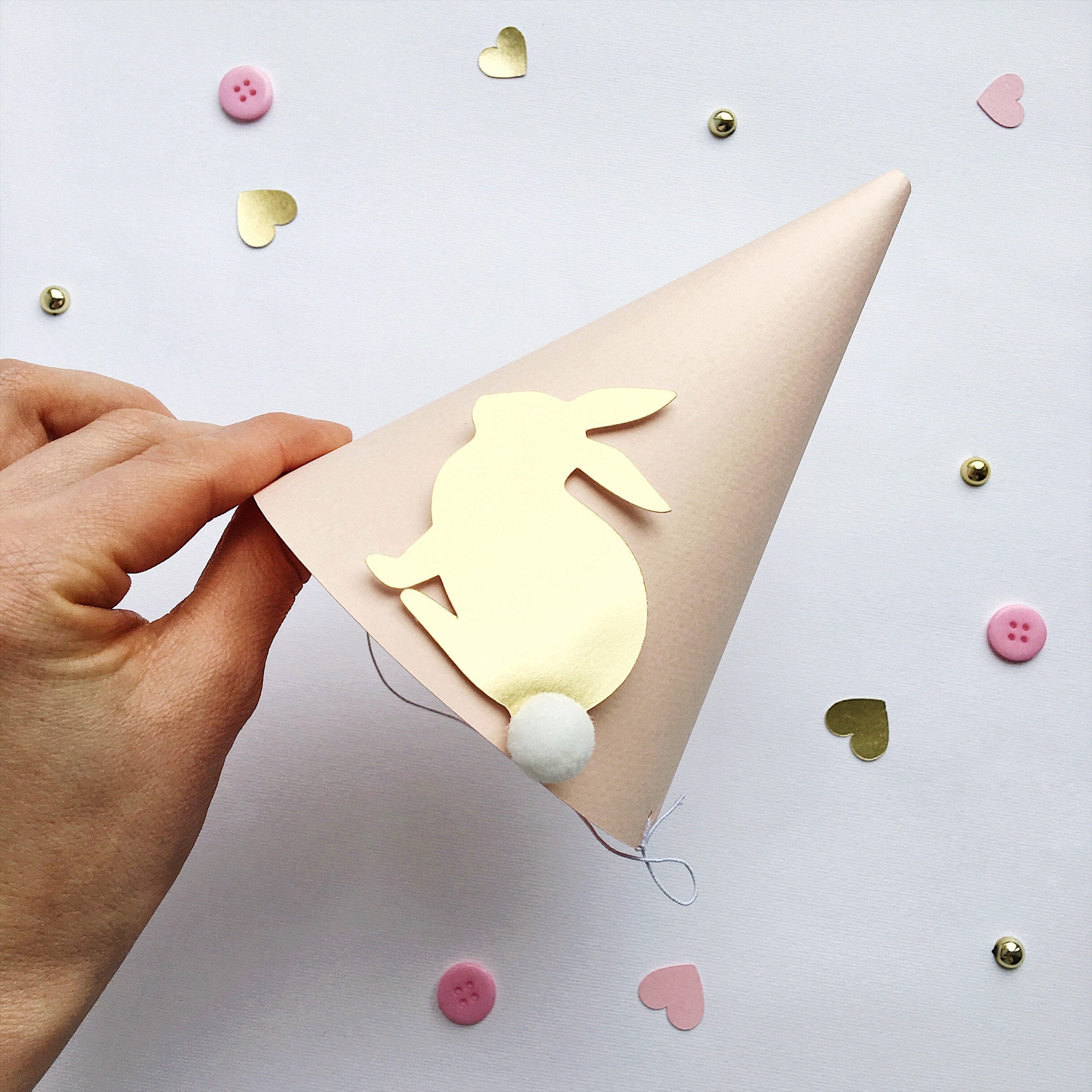Bunny Party Hats