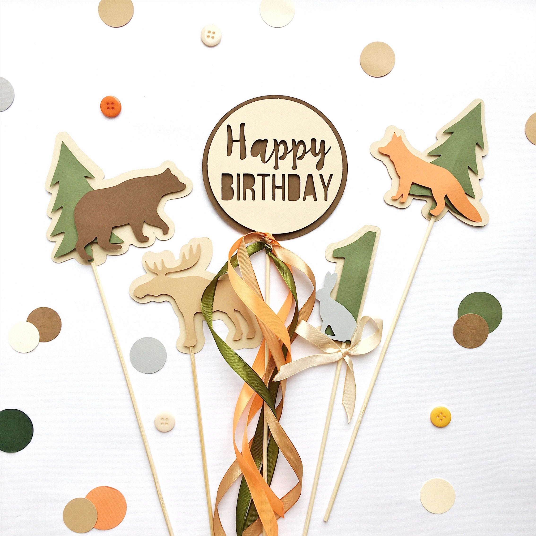 Woodland Centerpieces