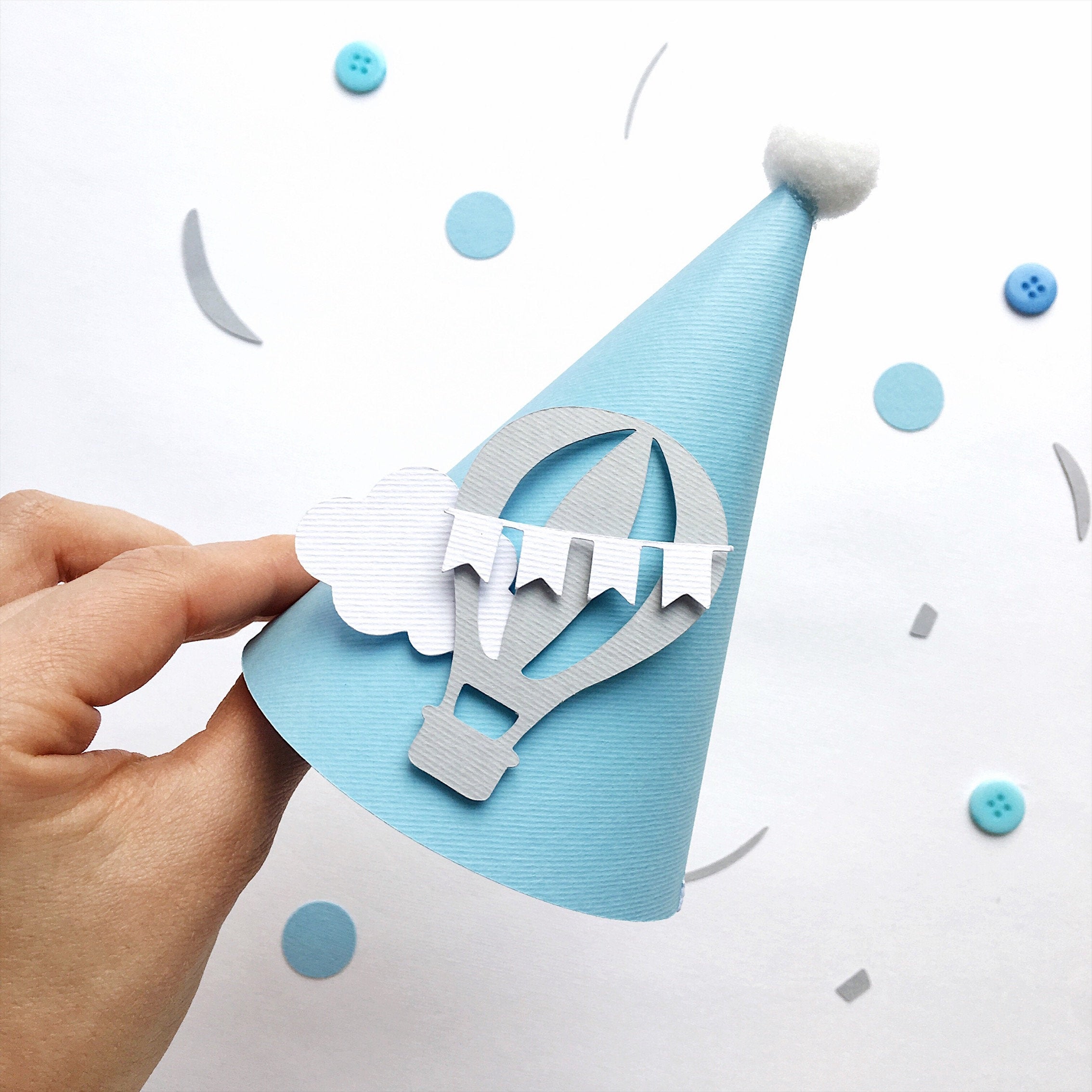 Hot Air Balloon Party Hat