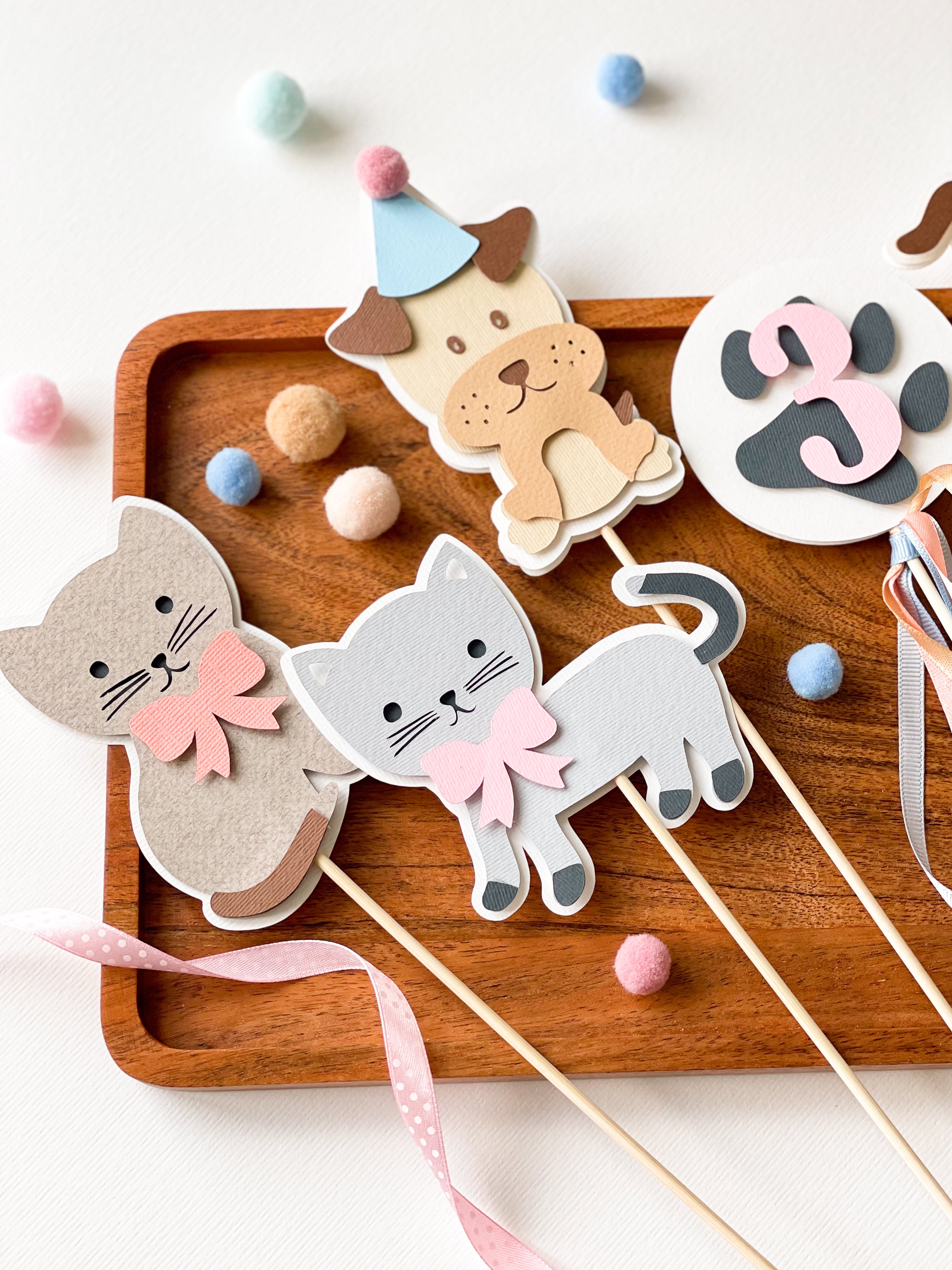 Dog & Cat - Themed Birthday Party Decorations