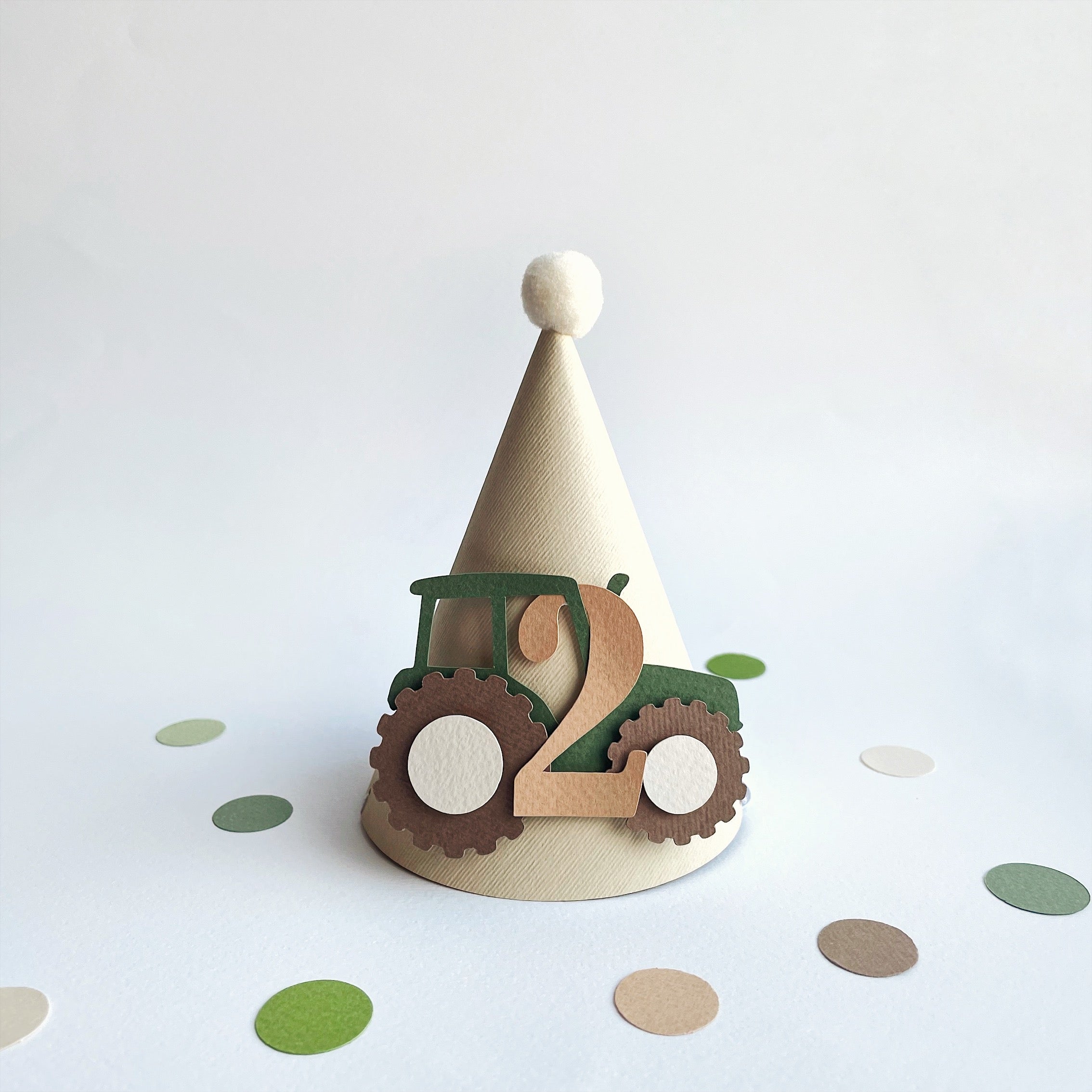 Tractor Party Hat Farm Birthday Decorations Tractor Birthday Party Hat Birthday Party Hat for Boys 