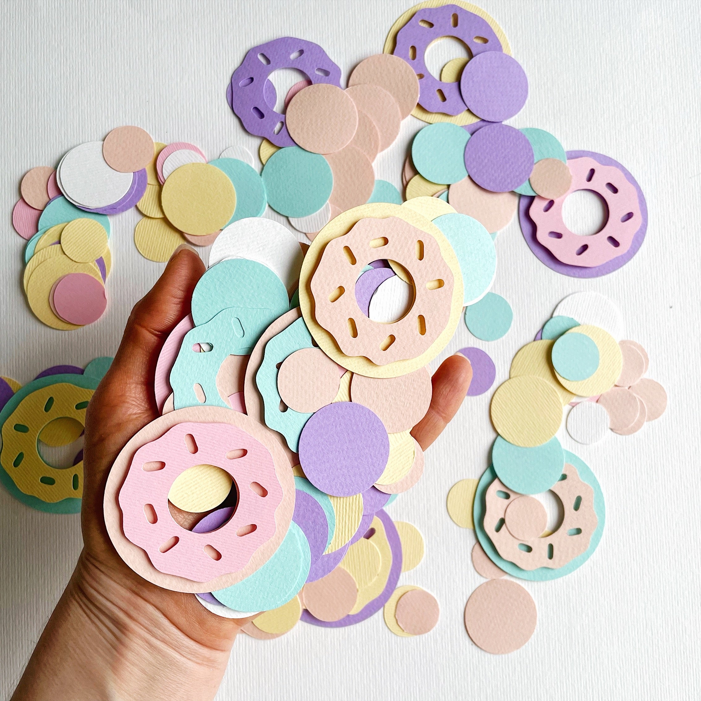 Donuts Confetti Two Sweet Birthday Donuts Baby Shower Decorations Sweet Celebration