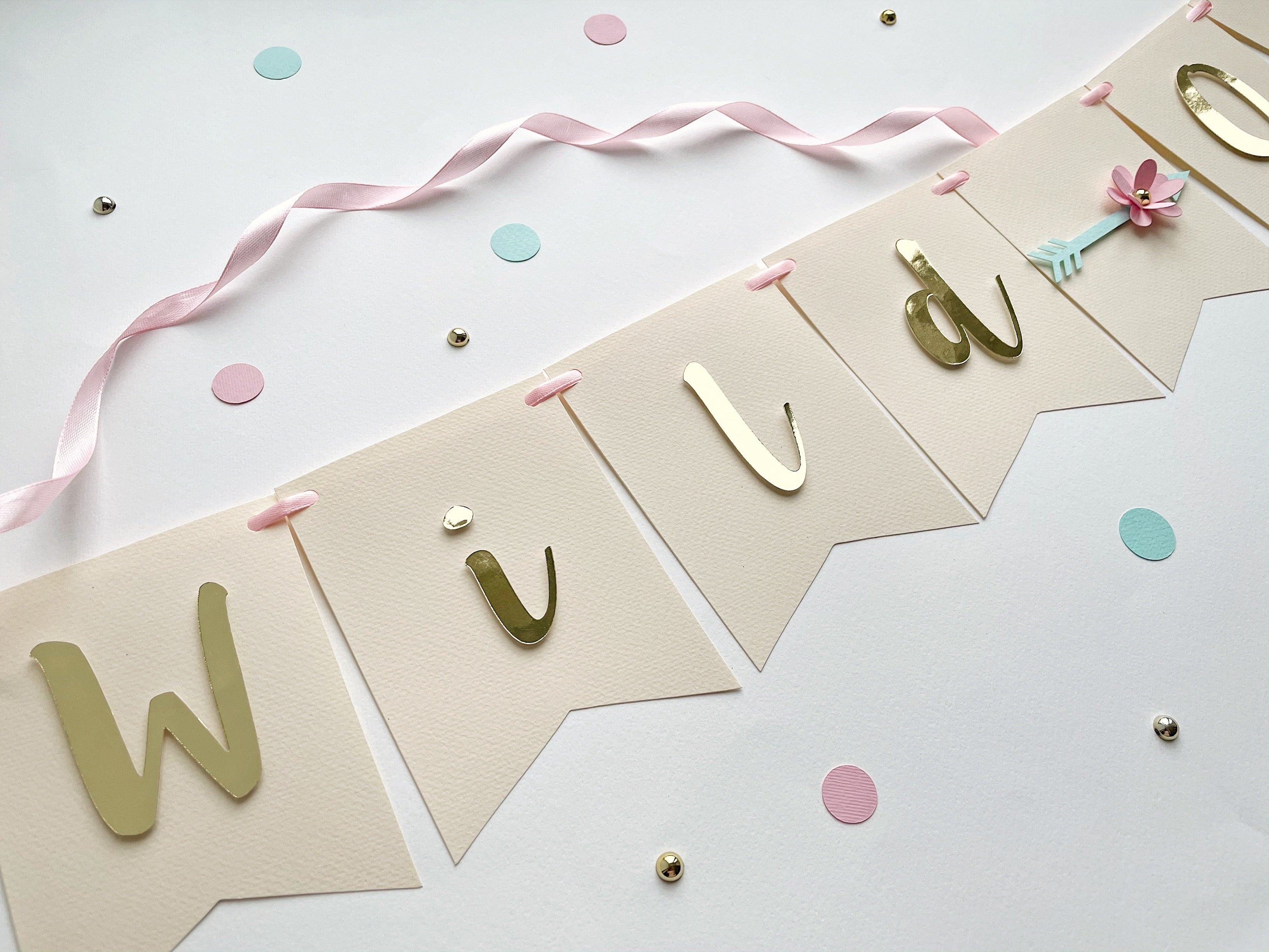 Wild One Banner Floral Boho Wild One 1st Birthday