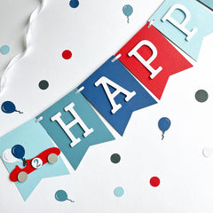Race Car First Birthday Banner Race Car Theme Party Decorations 