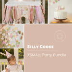 One Silly Goose 1st Birthday Bundle Vintage Goose Birthday