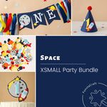 First Trip Around the Sun Birthday Decorations - Space Party Bundle
