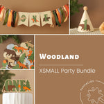 Woodland 1st Birthday Bundle - Forestcore Animals Party Decorations