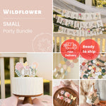 Wildflower Party Decorations 1st Birthday Bundle Wildflower Birthday