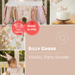 One Silly Goose Bundle Vintage Goose Birthday