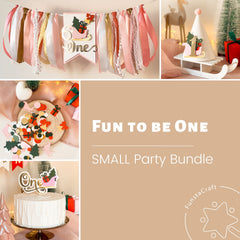 Snow Much Fun to be One Birthday Party Bundle