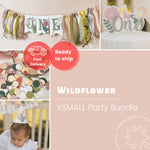 Wildflower Party Decorations 1st Birthday Bundle Wildflower Birthday